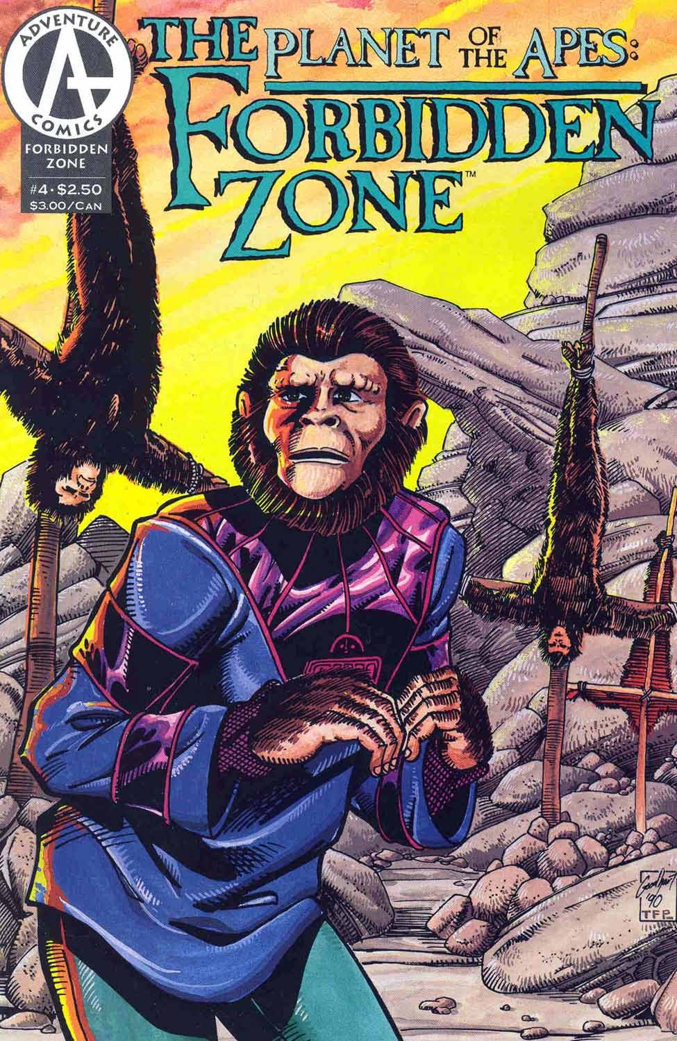 Read online Planet of the Apes: The Forbidden Zone comic -  Issue #4 - 1