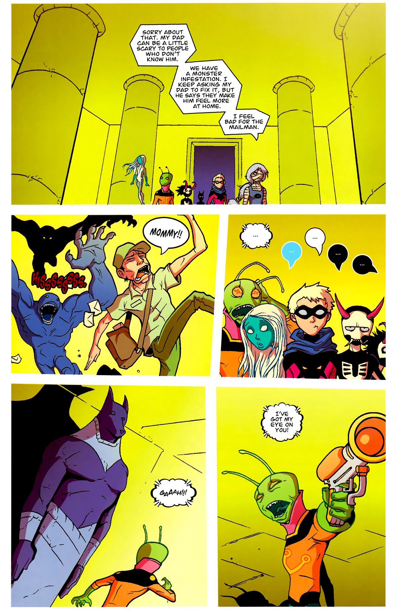 Read online Gladstone's School for World Conquerors (2011) comic -  Issue #4 - 12