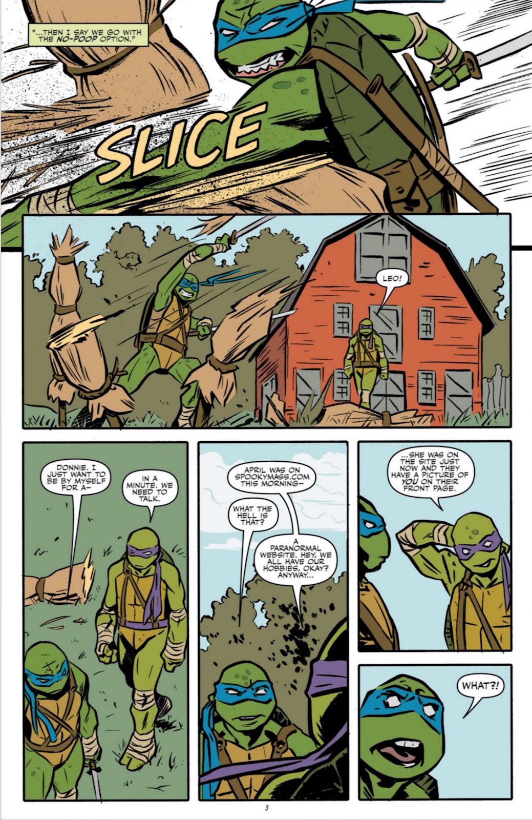 The X-Files/Teenage Mutant Ninja Turtles: Conspiracy issue Full - Page 5