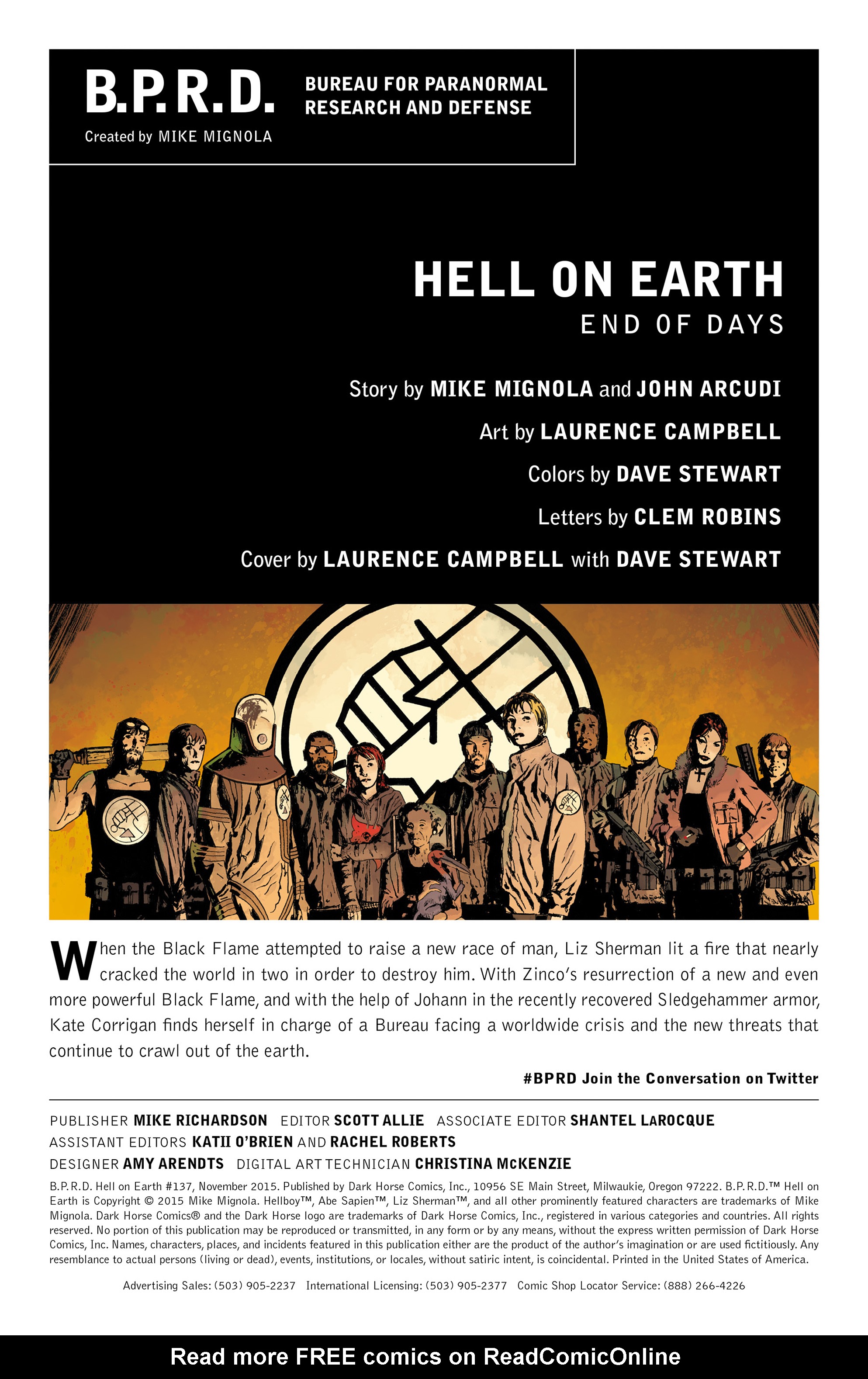 Read online B.P.R.D. Hell on Earth comic -  Issue #137 - 2