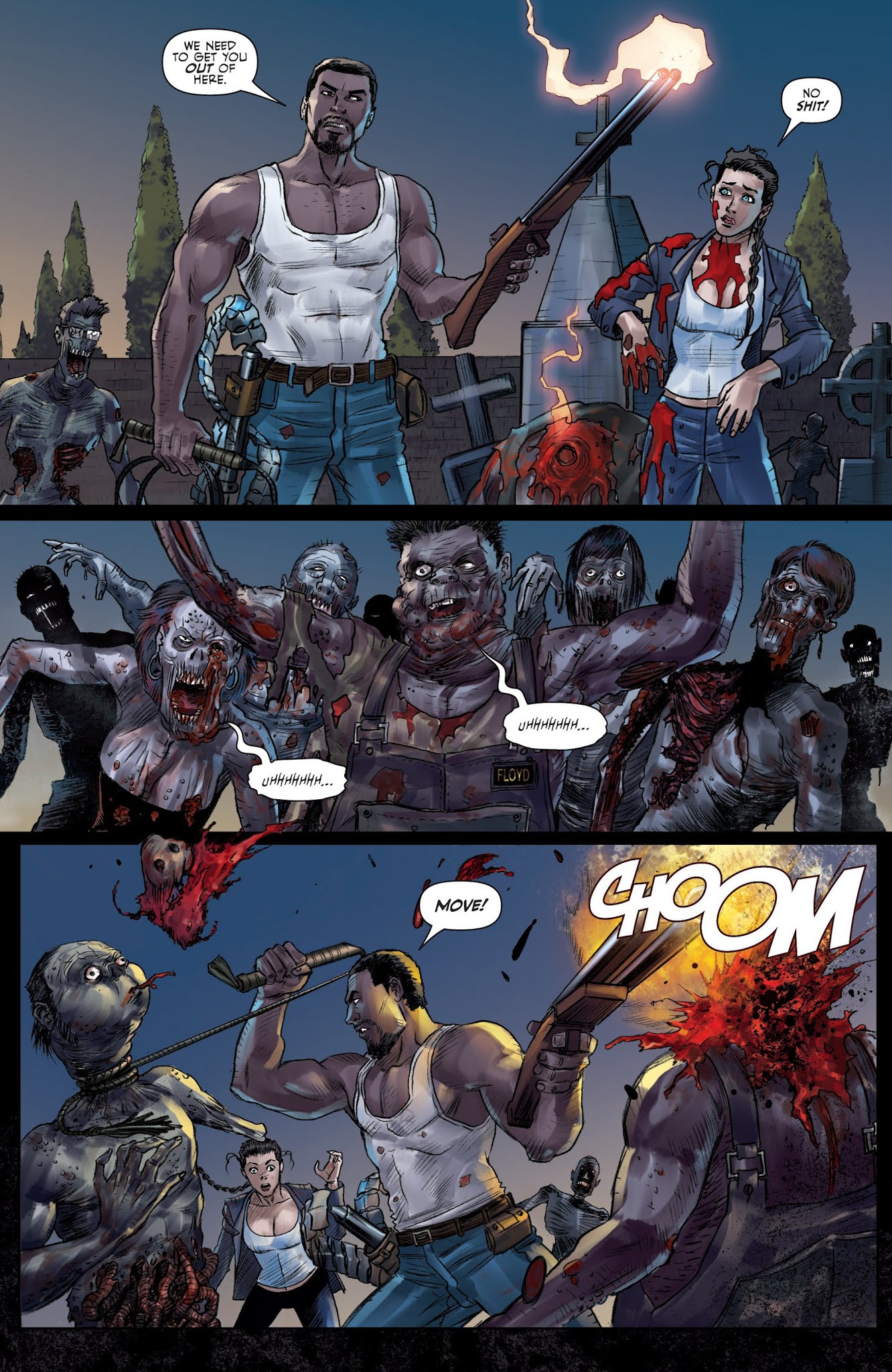 Read online Grimm Fairy Tales presents Zombies: The Cursed comic -  Issue #3 - 12