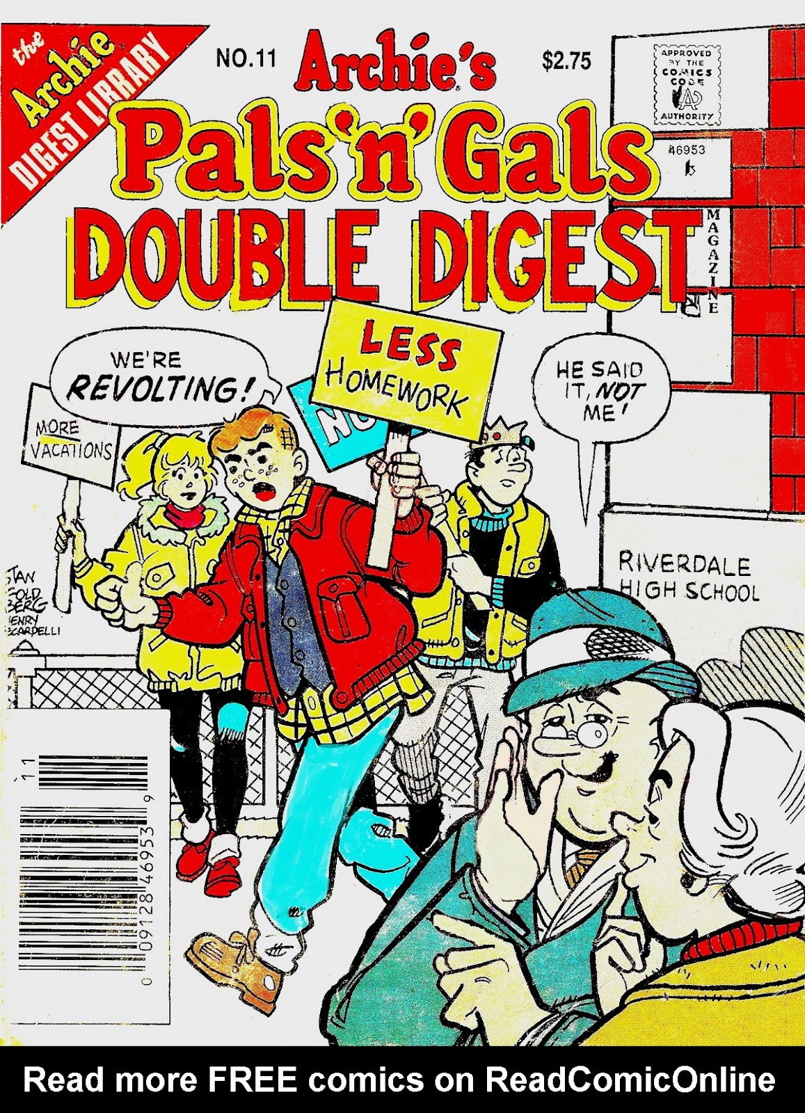 Archie's Pals 'n' Gals Double Digest Magazine issue 11 - Page 1