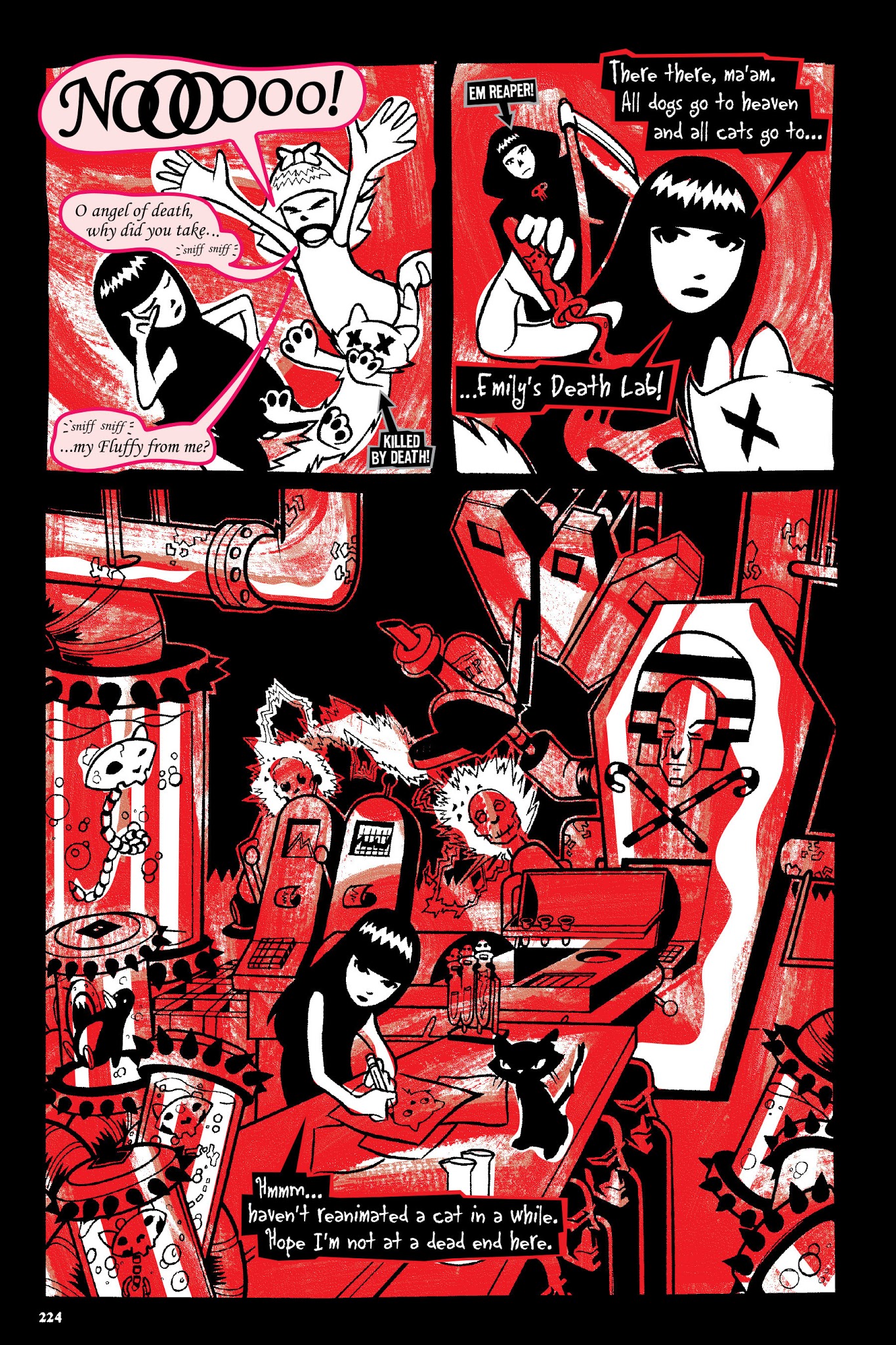 Read online The Complete Emily The Strange: All Things Strange comic -  Issue # TPB - 215
