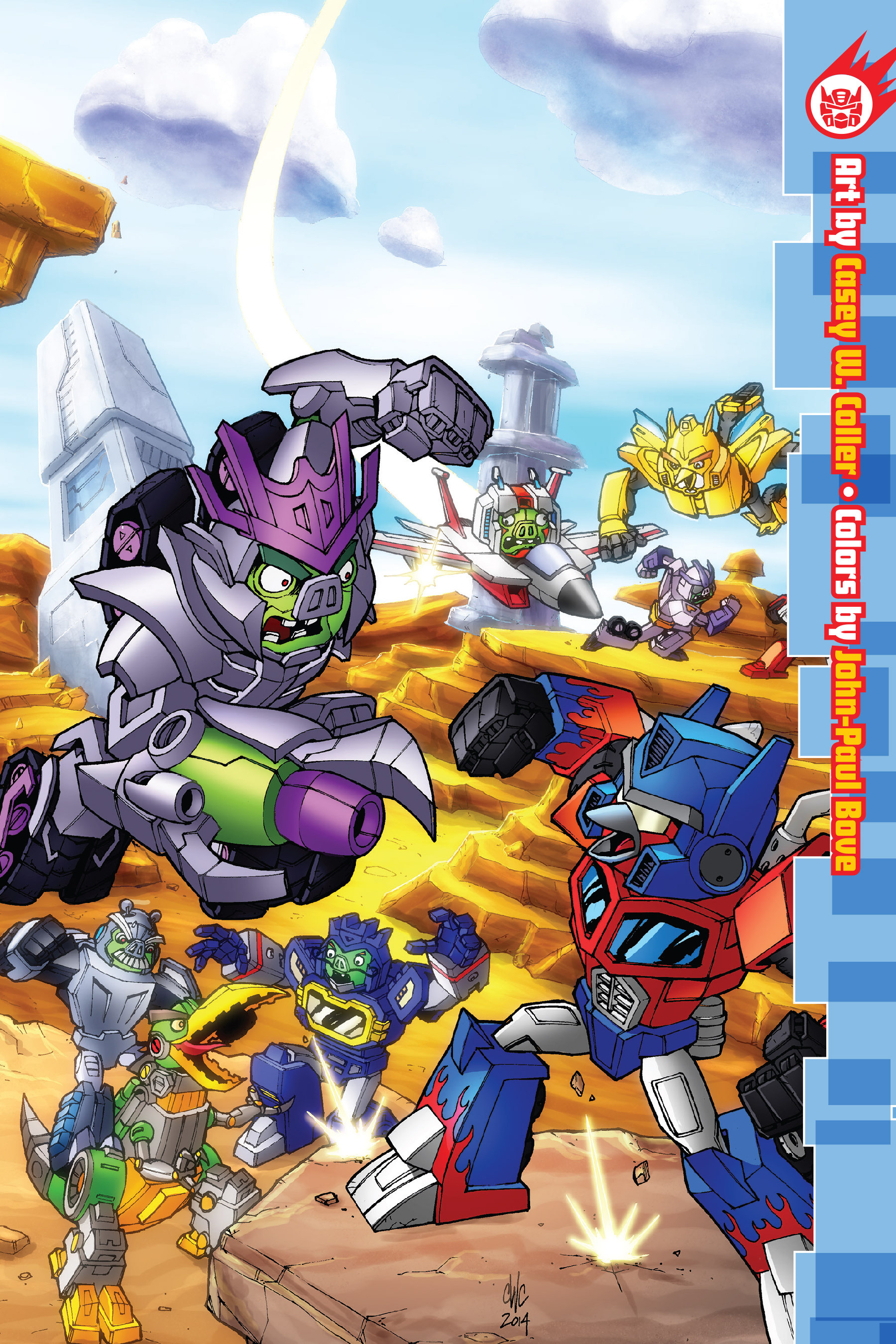 Read online Angry Birds Transformers: Age of Eggstinction comic -  Issue # Full - 48
