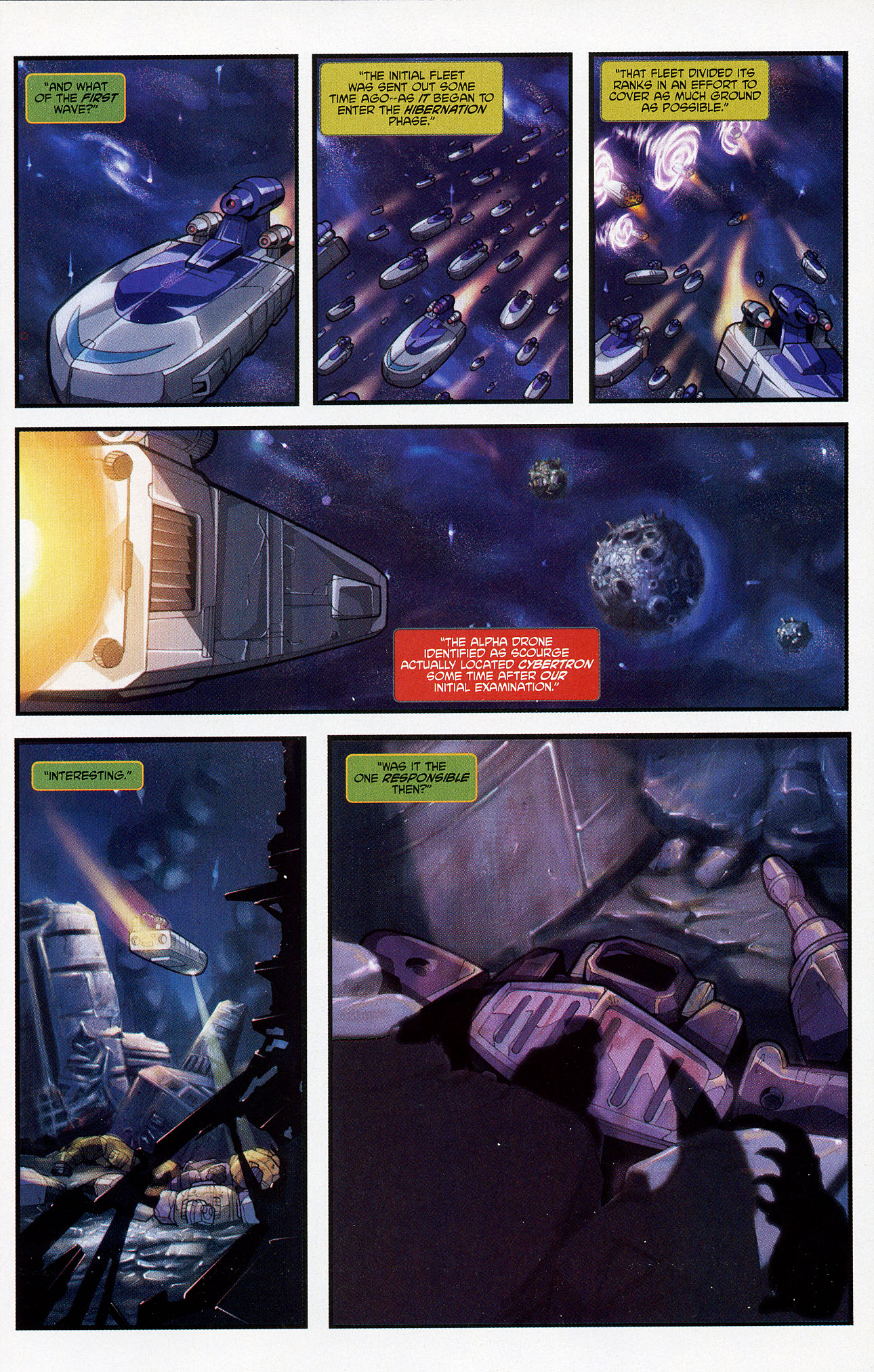 Read online Transformers: Generation 1 (2004) comic -  Issue #0 - 7