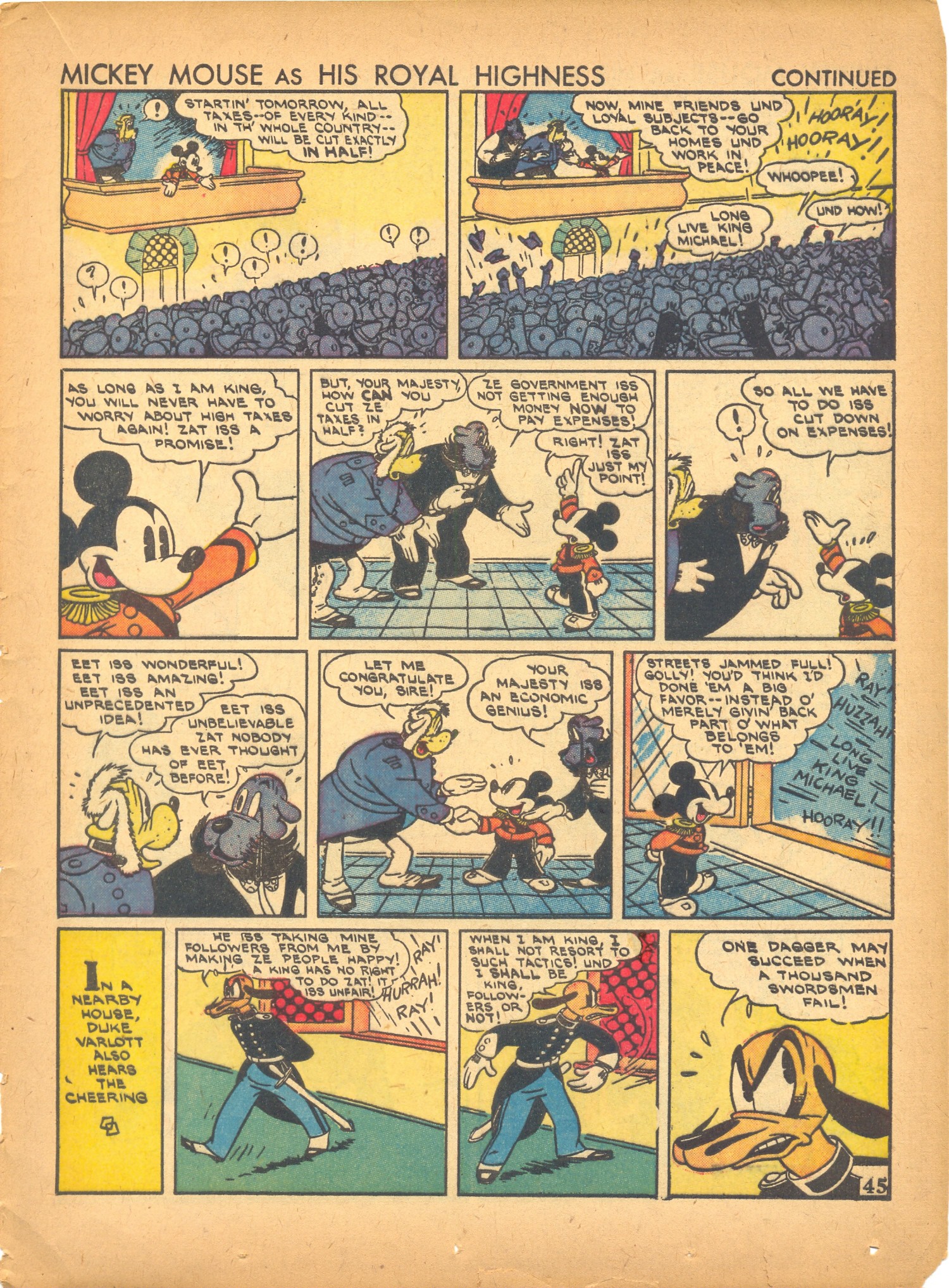 Read online Walt Disney's Comics and Stories comic -  Issue #7 - 47