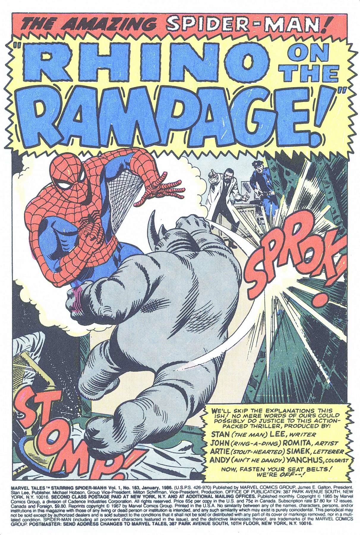 Read online Marvel Tales (1964) comic -  Issue #183 - 3