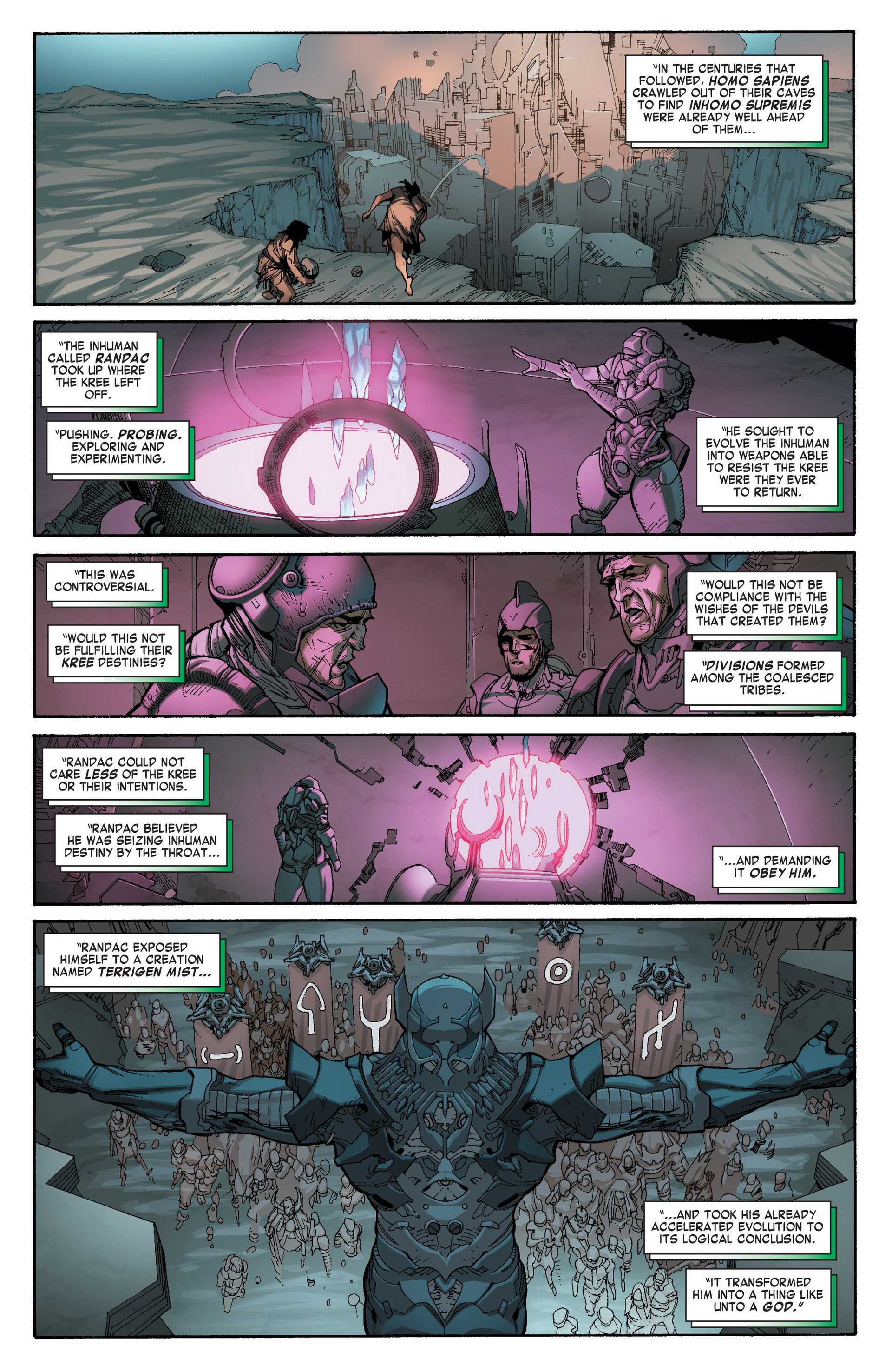 Read online Inhumanity comic -  Issue #1 - 10