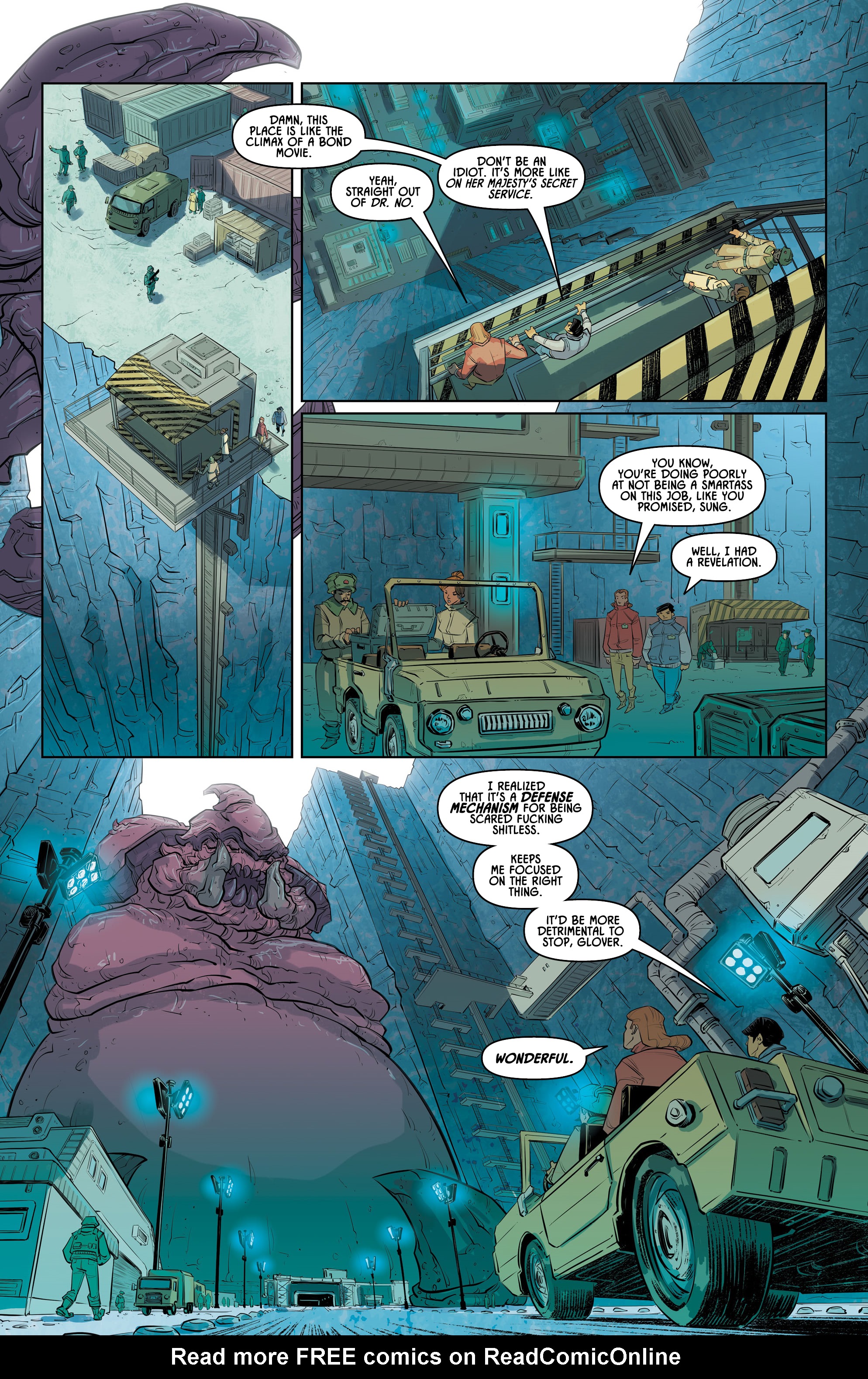 Read online Kaiju Score: Steal From the Gods comic -  Issue #3 - 8