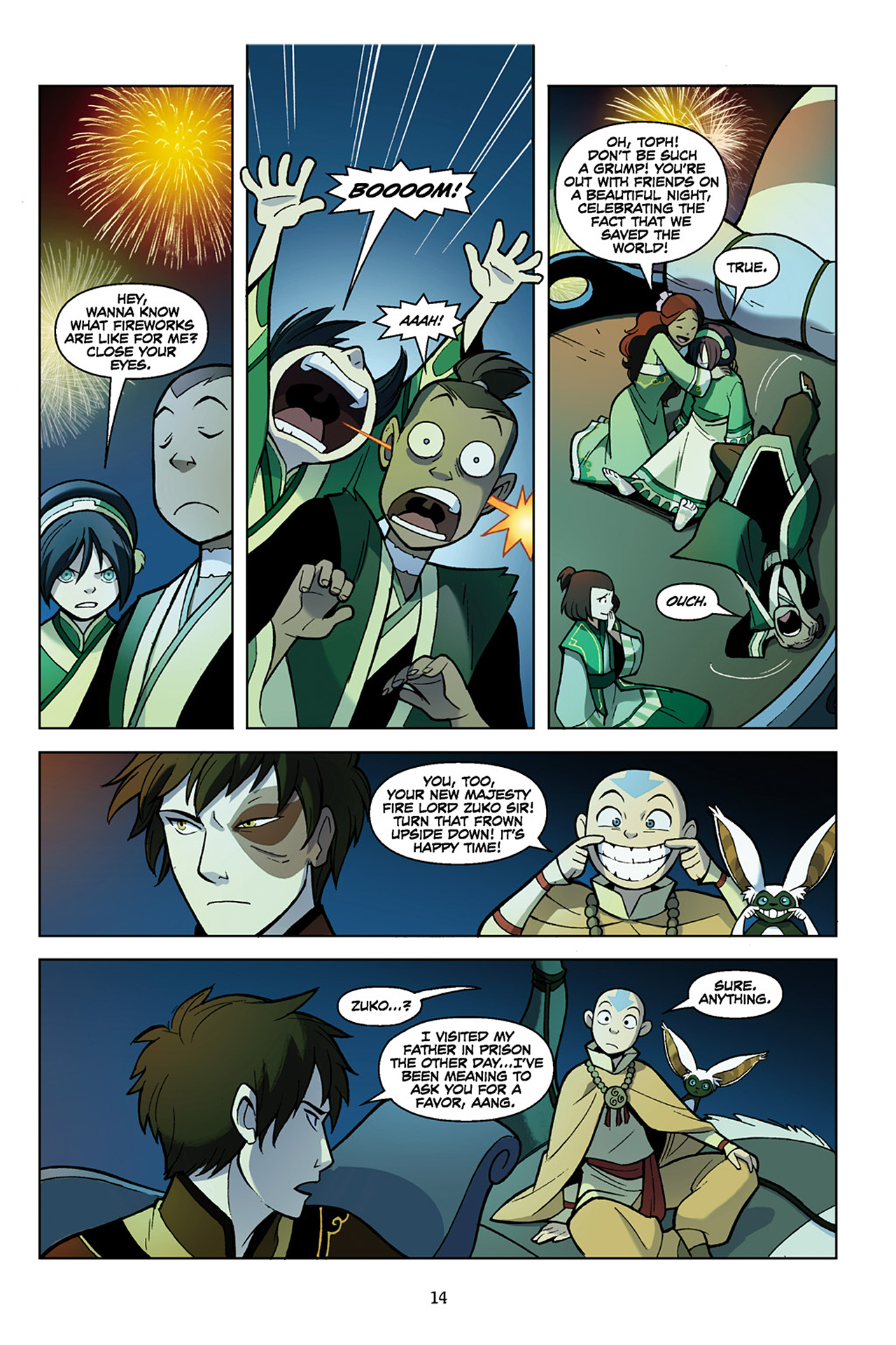 Read online Nickelodeon Avatar: The Last Airbender - The Promise comic -  Issue # Part 1 - 15