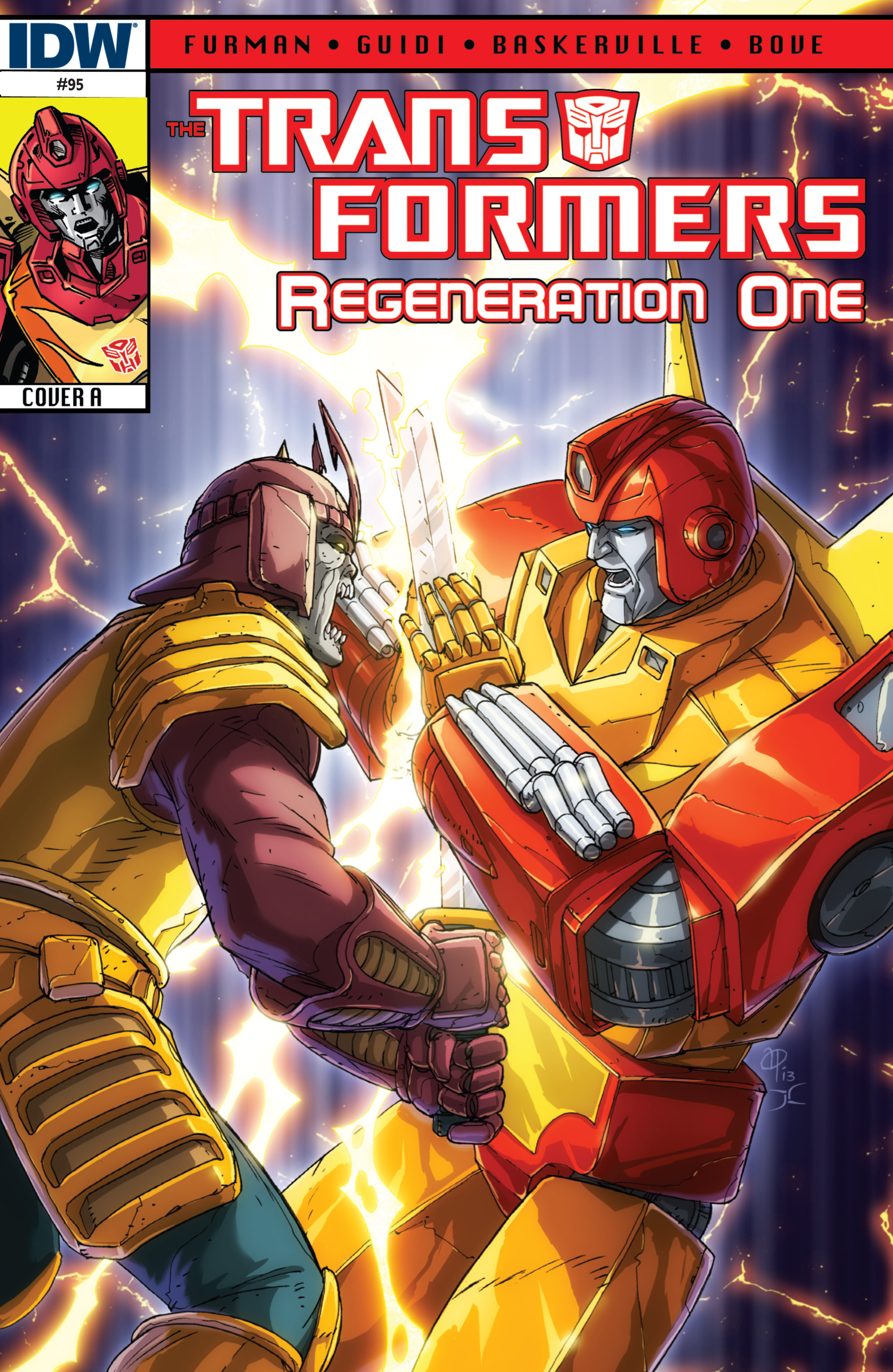 Read online The Transformers: Regeneration One comic -  Issue #95 - 2