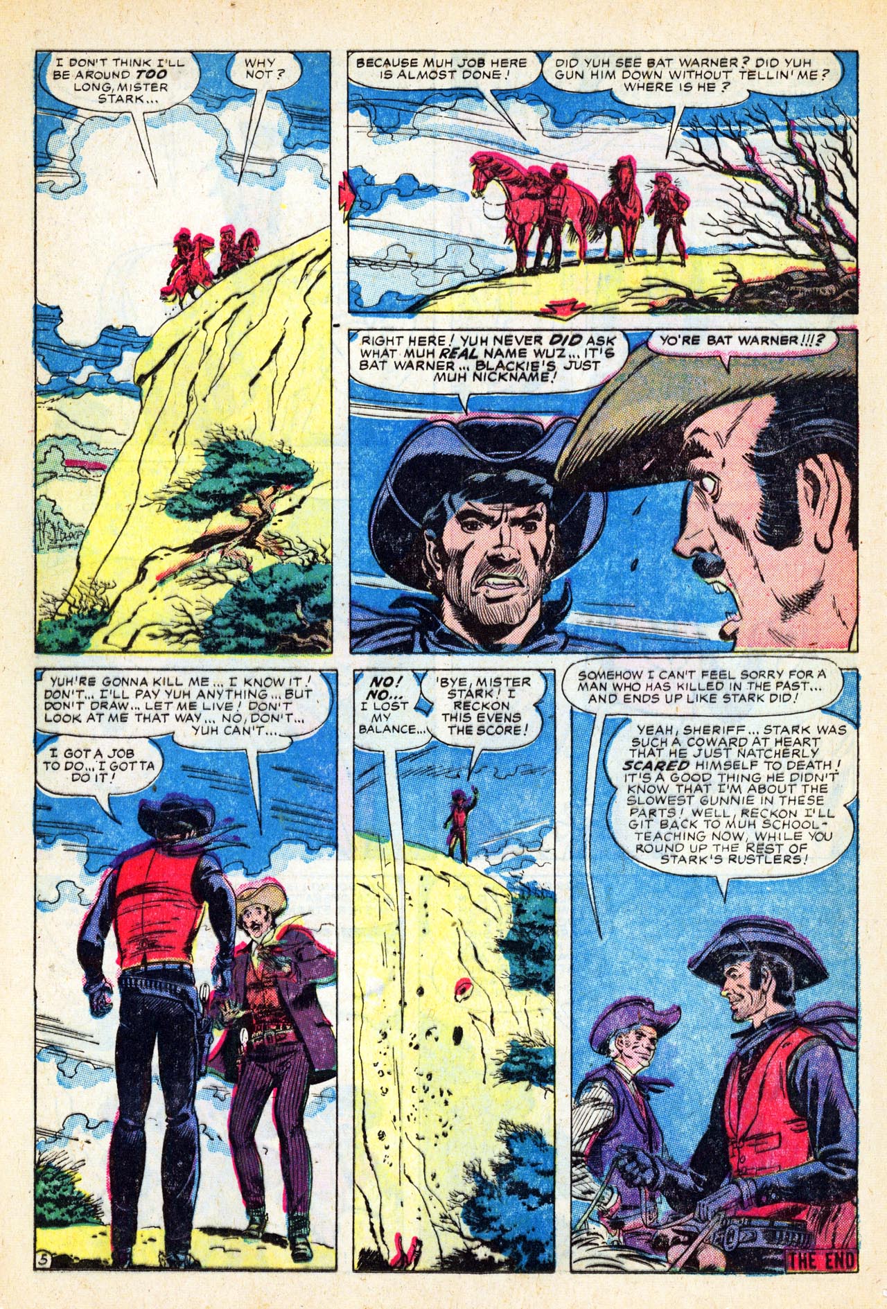Read online Six-Gun Western comic -  Issue #1 - 24