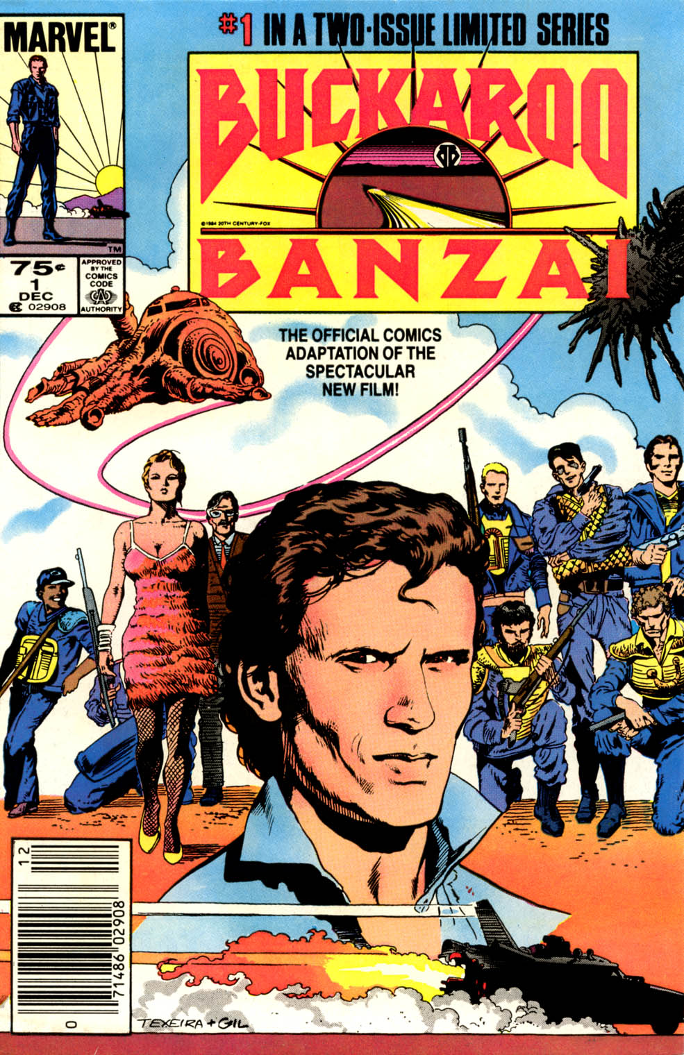 Read online Buckaroo Banzai comic -  Issue #1 - 1