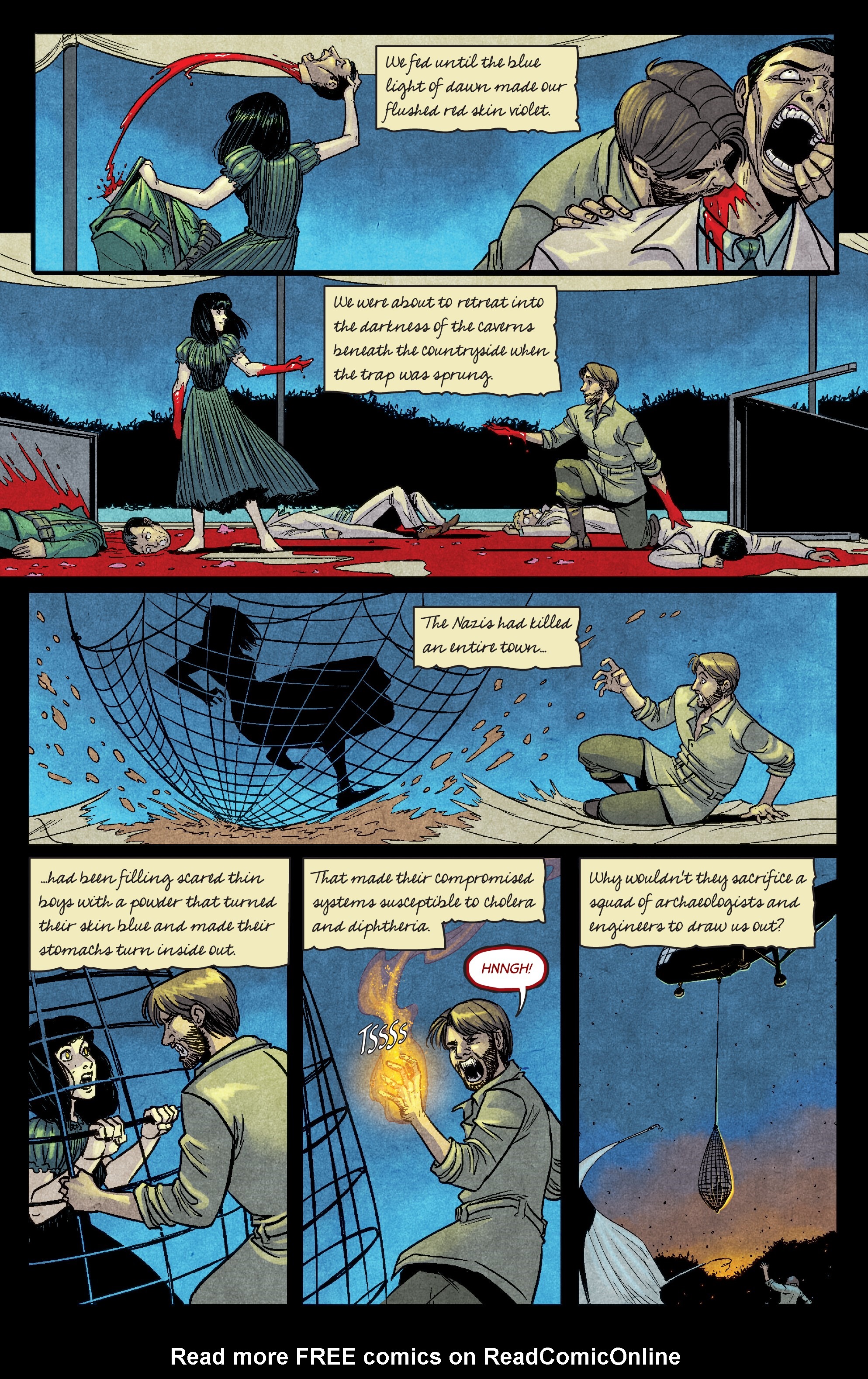 Read online Dark Red comic -  Issue #3 - 16