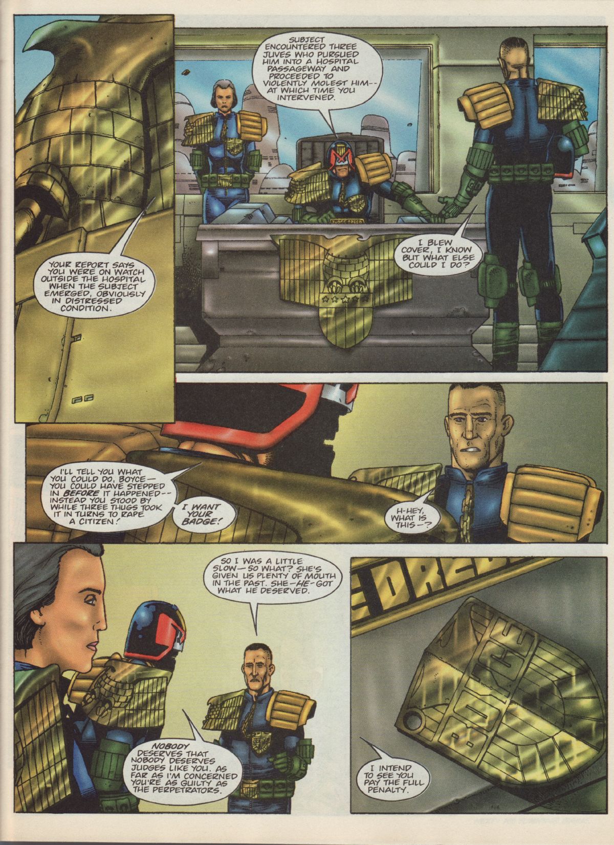 Read online Judge Dredd Megazine (vol. 3) comic -  Issue #22 - 9