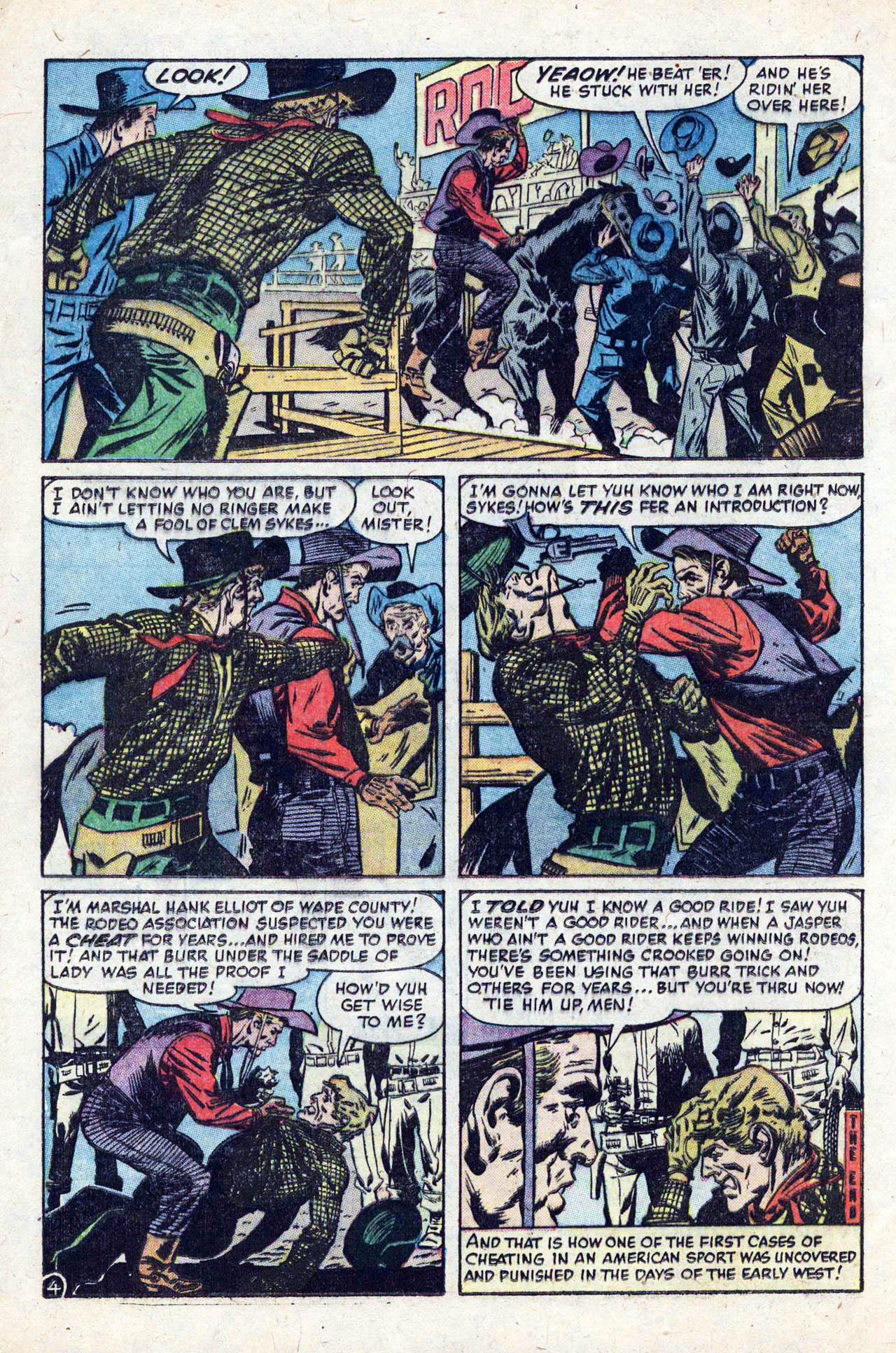 Read online Cowboy Action comic -  Issue #11 - 12