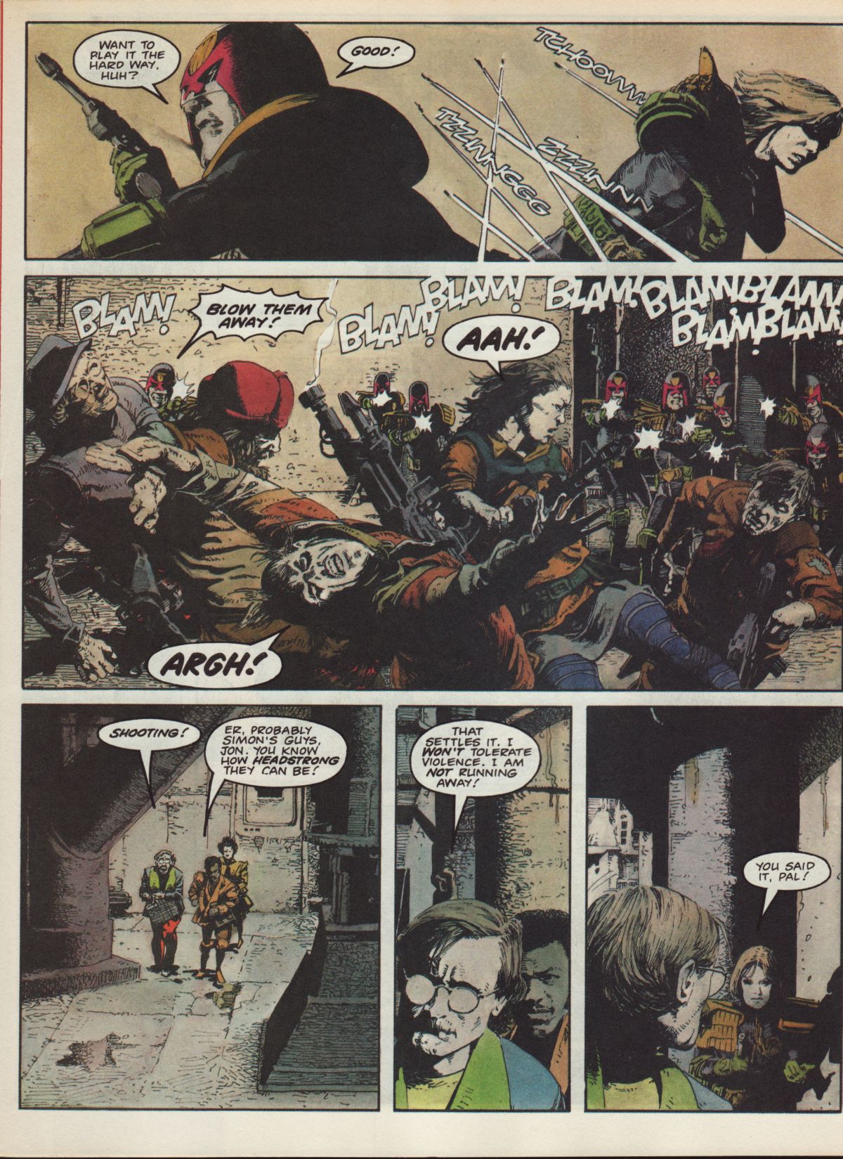 Read online Judge Dredd: The Megazine (vol. 2) comic -  Issue #23 - 22