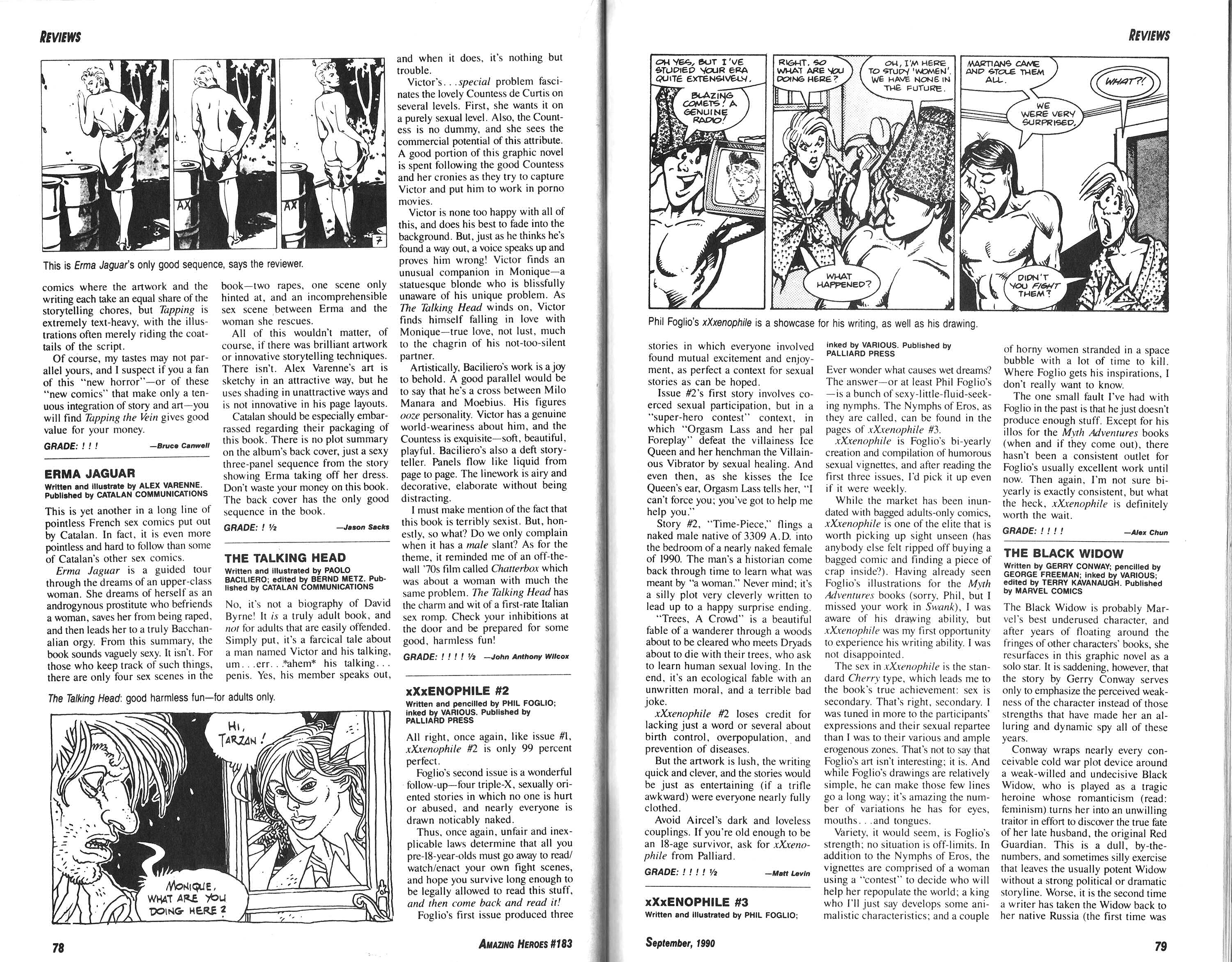 Read online Amazing Heroes comic -  Issue #183 - 40