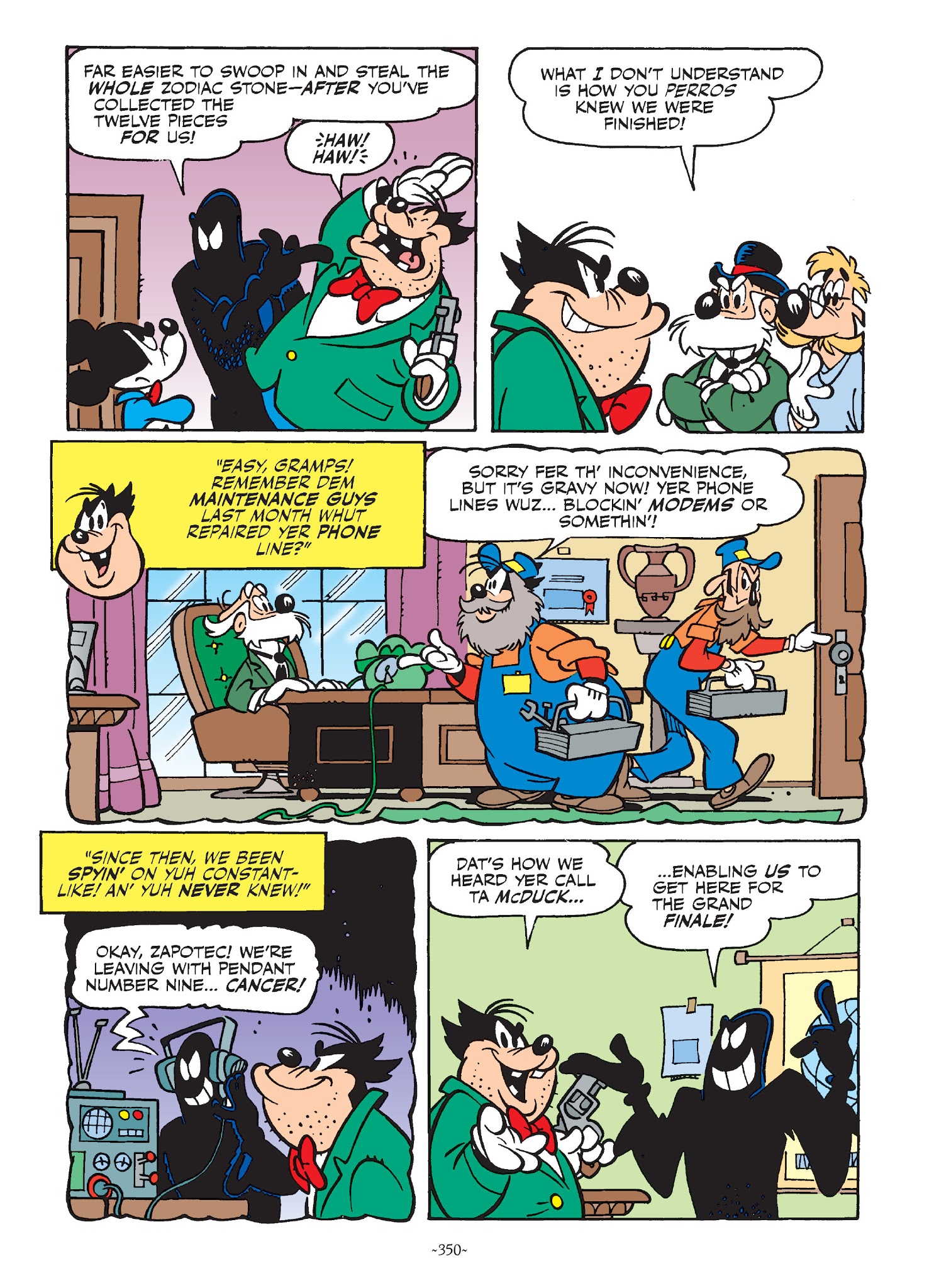 Read online Mickey and Donald: The Search For the Zodiac Stone comic -  Issue # TPB - 349