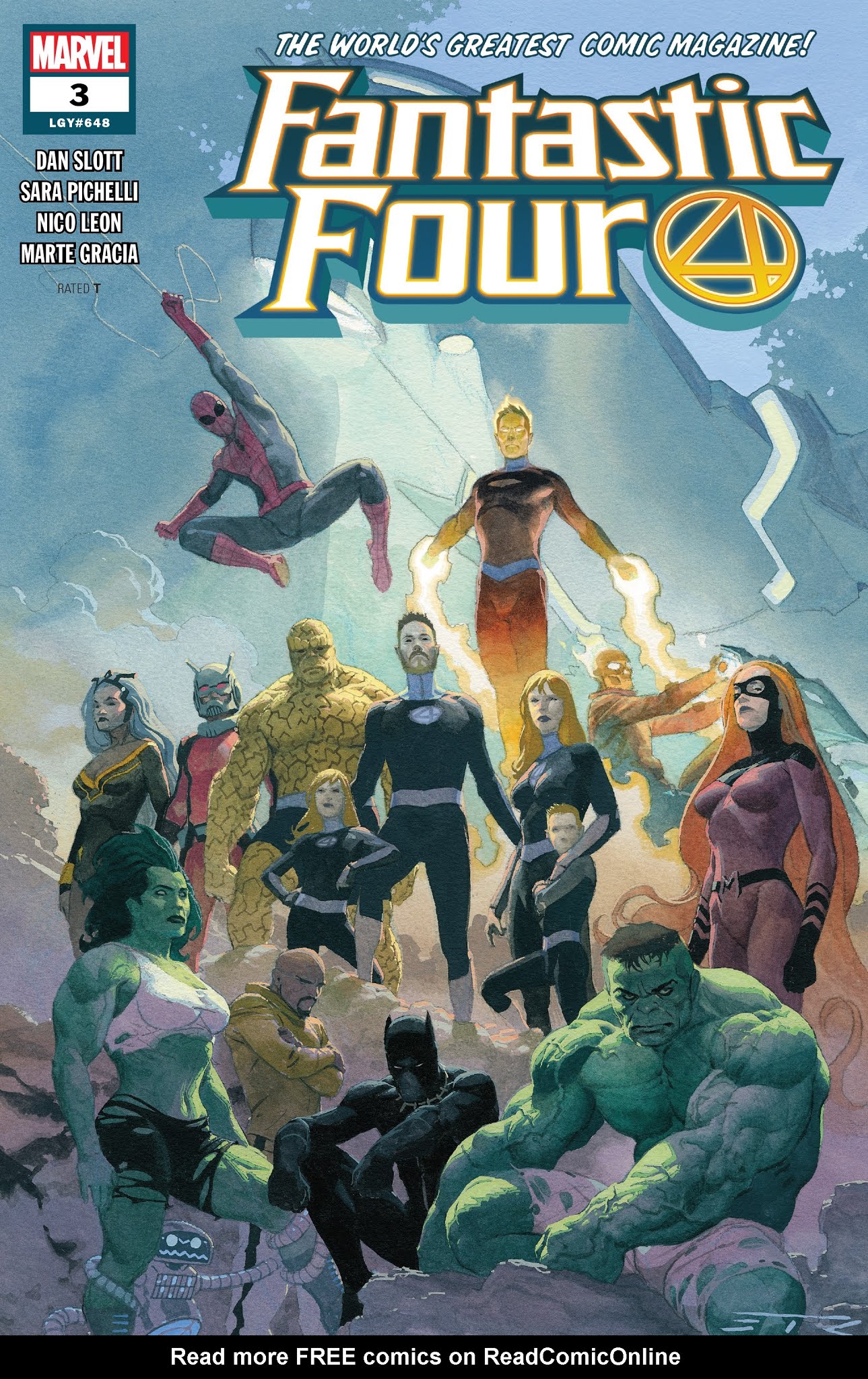 Read online Fantastic Four (2018) comic -  Issue #3 - 1