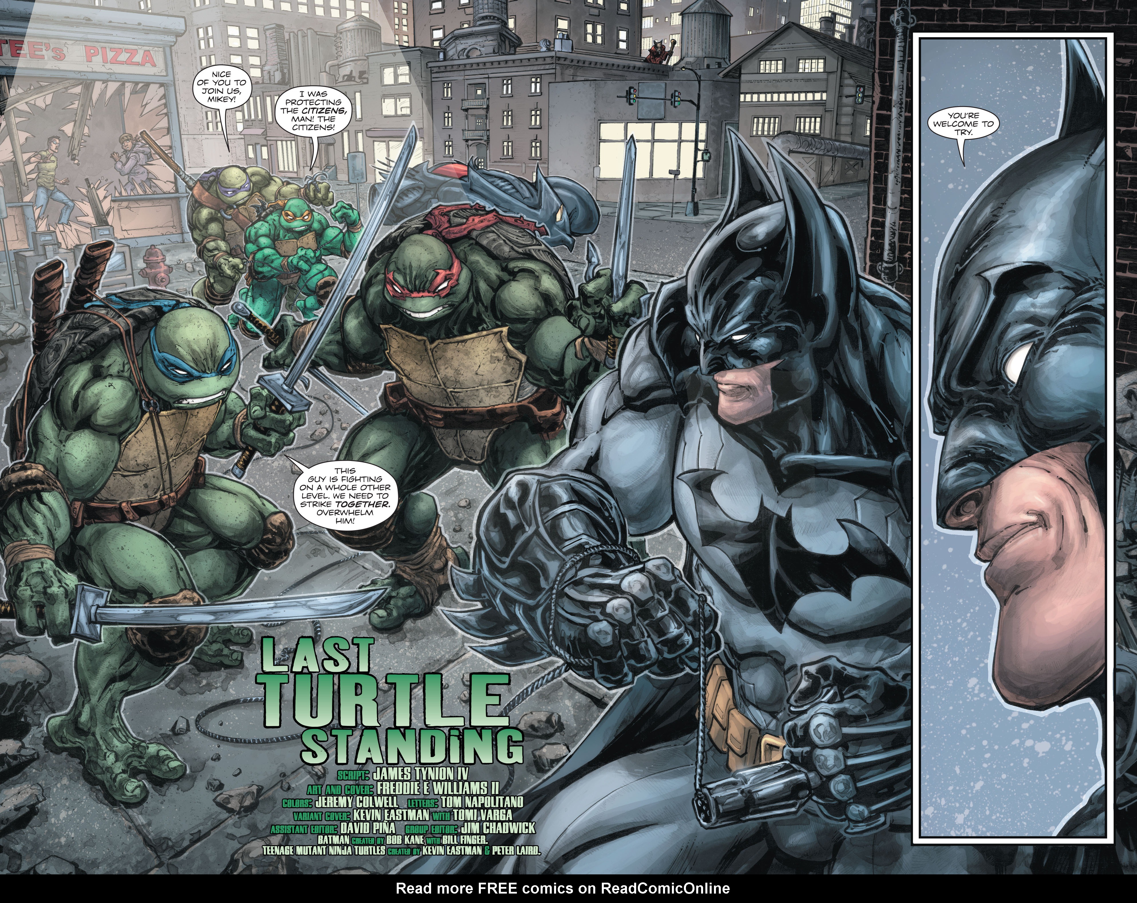 Read online Batman/Teenage Mutant Ninja Turtles comic -  Issue #2 - 5