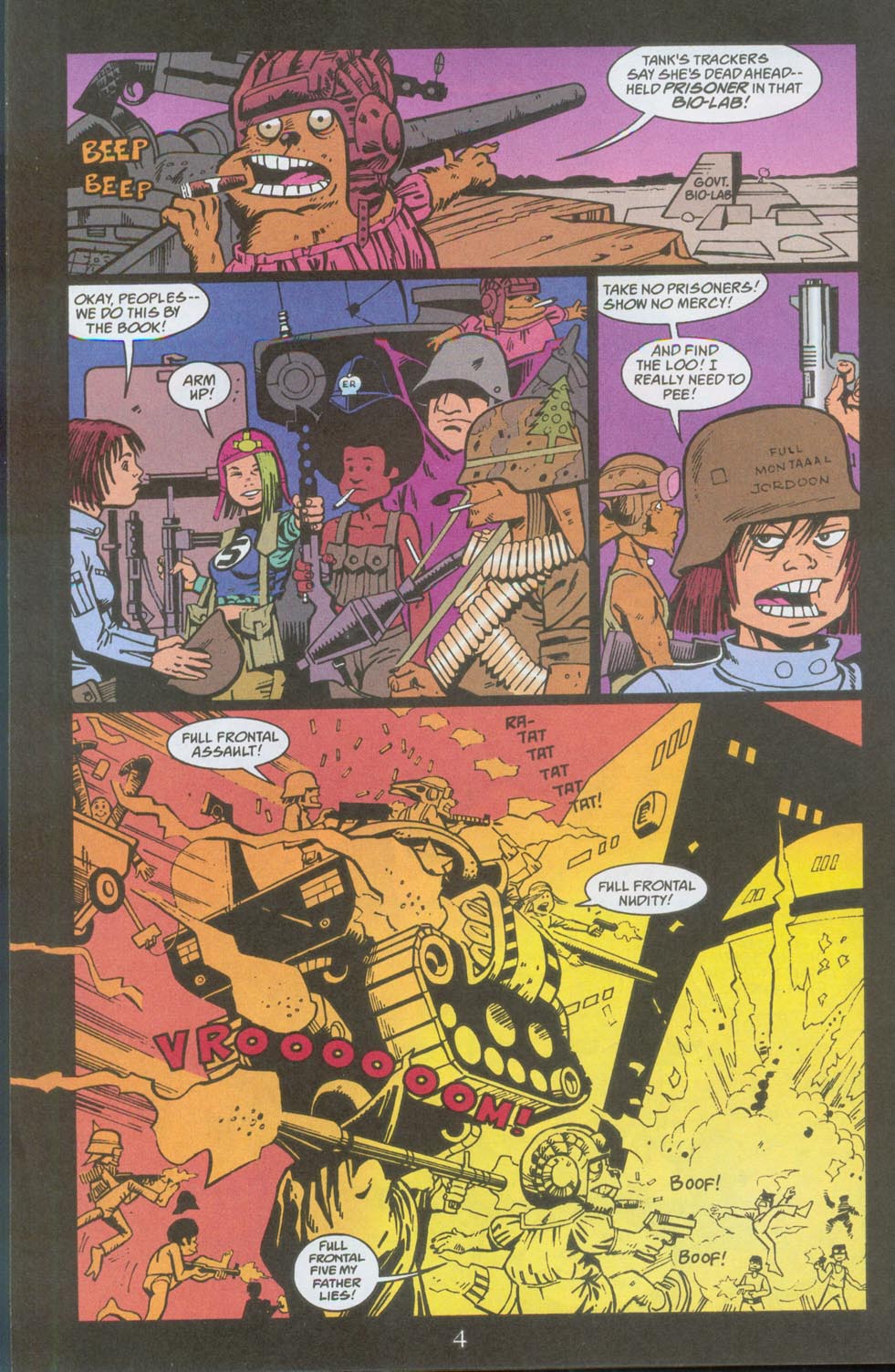 Read online Tank Girl: Apocalypse comic -  Issue #3 - 5