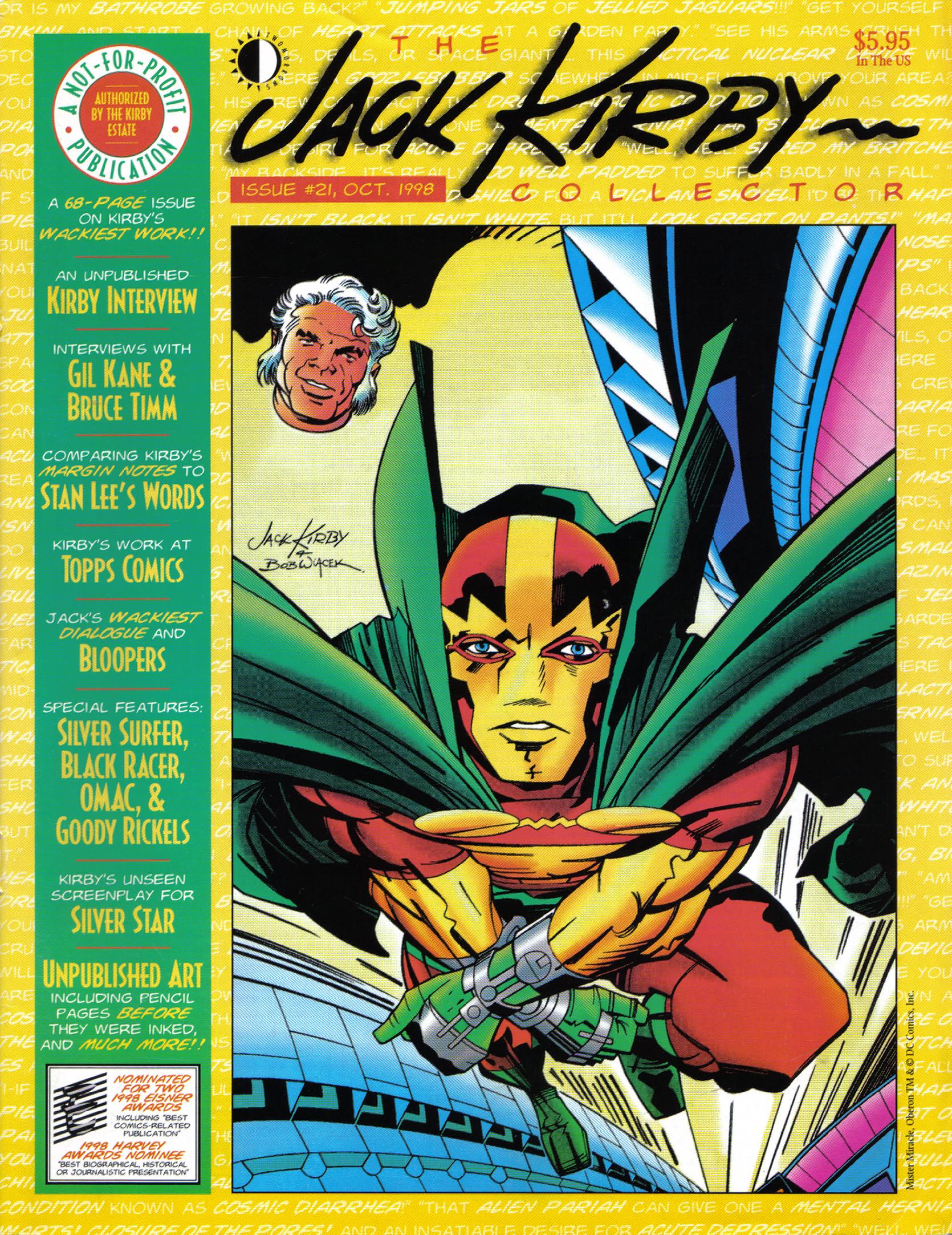 Read online The Jack Kirby Collector comic -  Issue #21 - 1