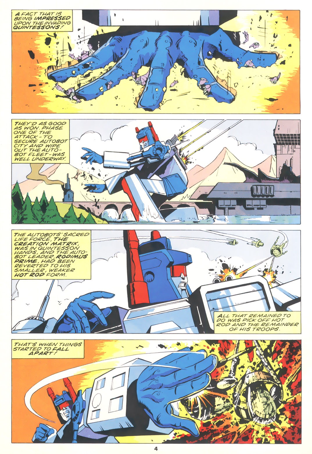 Read online The Transformers (UK) comic -  Issue #187 - 4