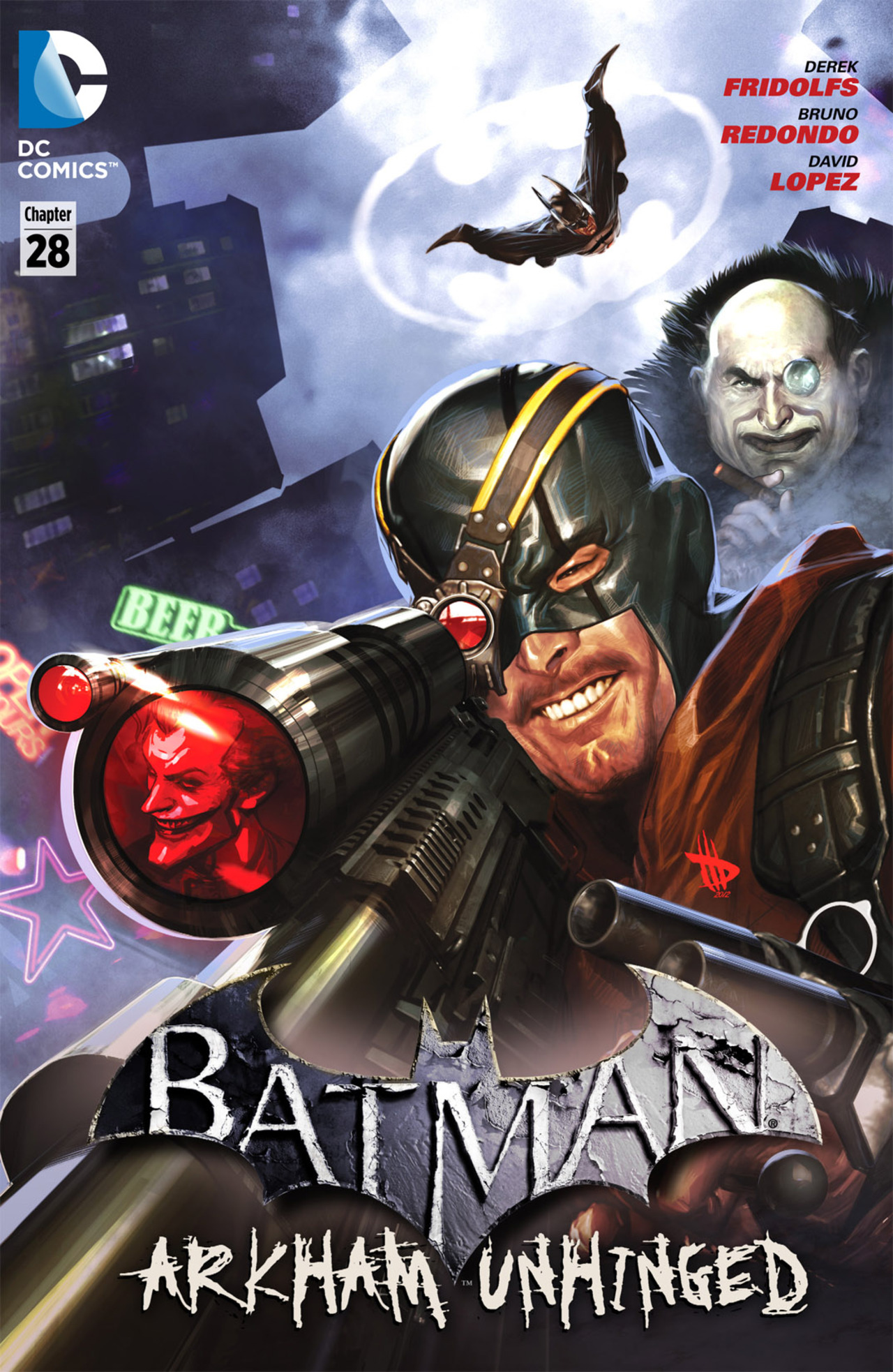 Read online Batman: Arkham Unhinged (2011) comic -  Issue #28 - 1