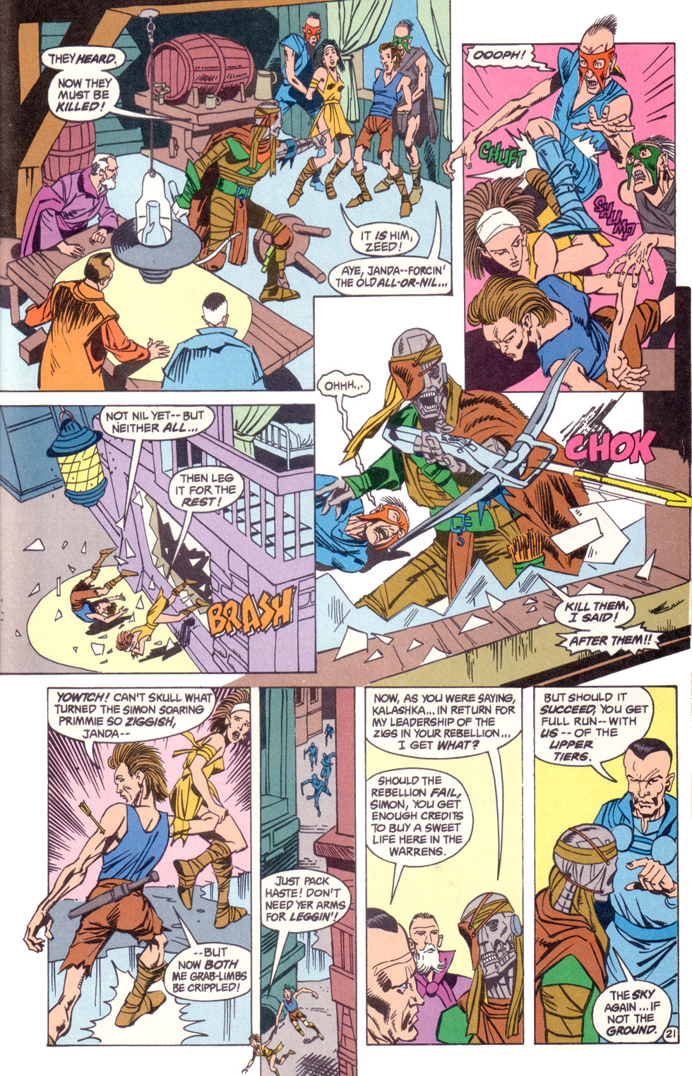 Read online Electric Warrior comic -  Issue #10 - 22