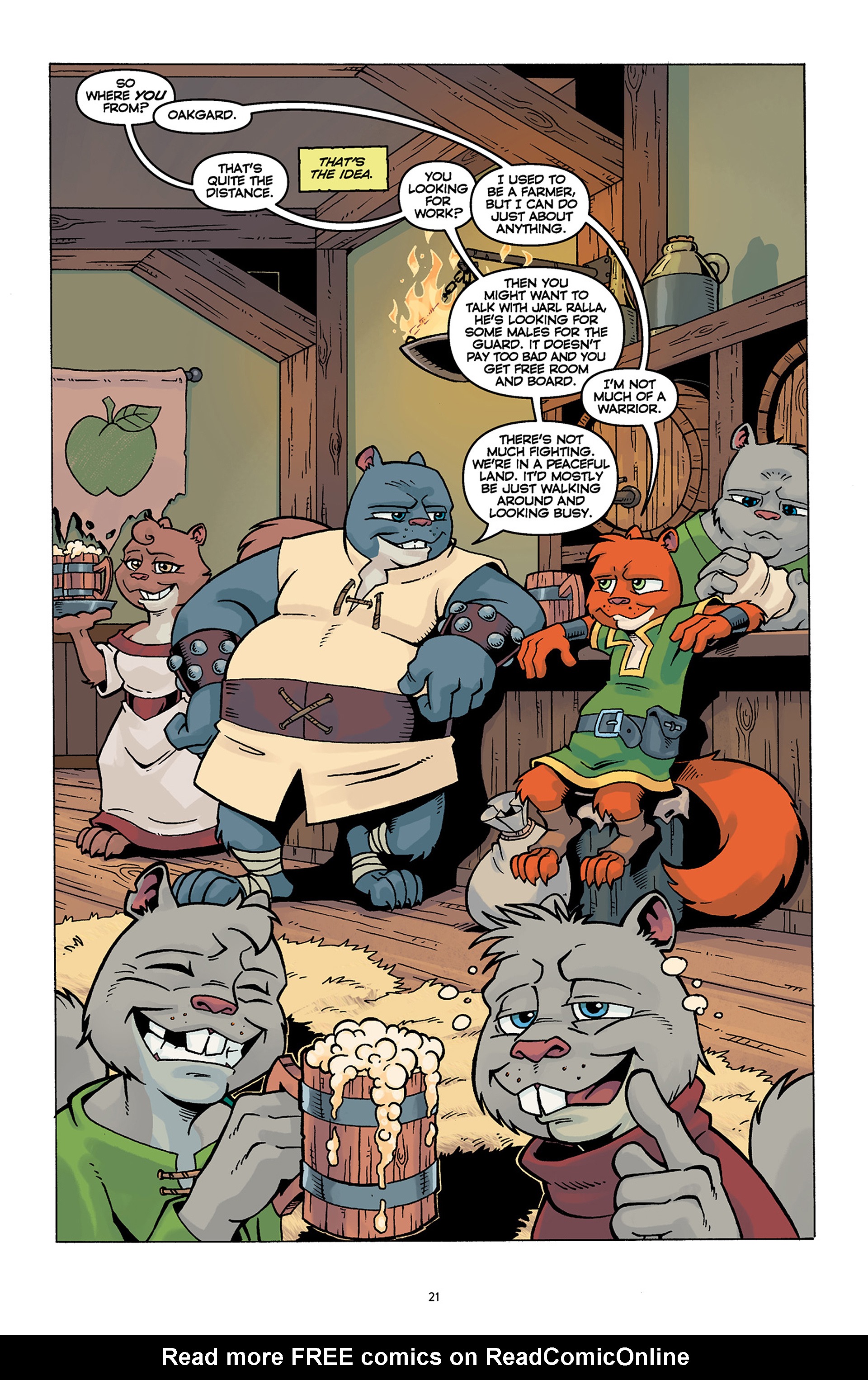 Read online Sons of Ashgard: Ill Met in Elmgard comic -  Issue # TPB (Part 1) - 22