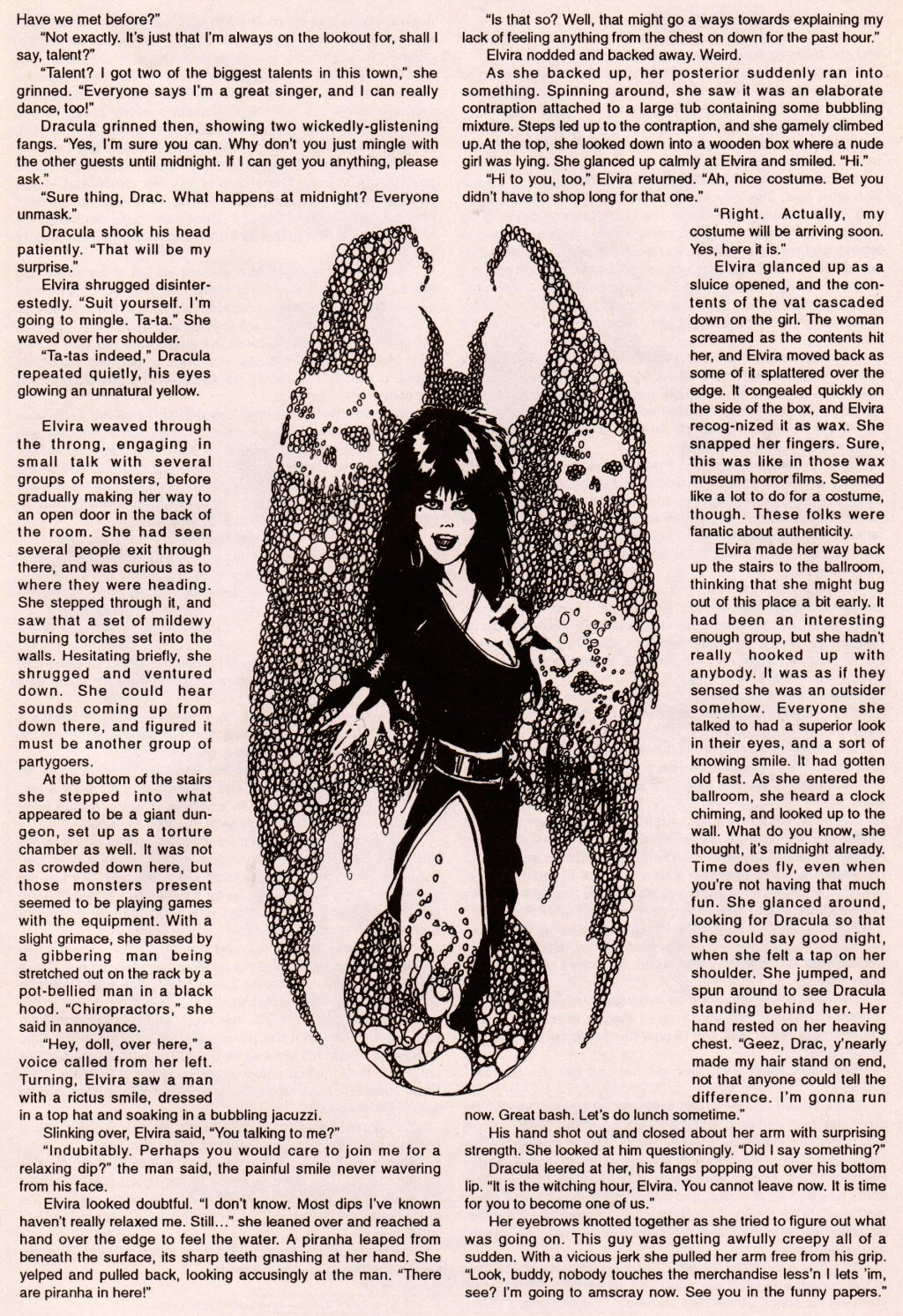 Read online Elvira, Mistress of the Dark comic -  Issue #6 - 33