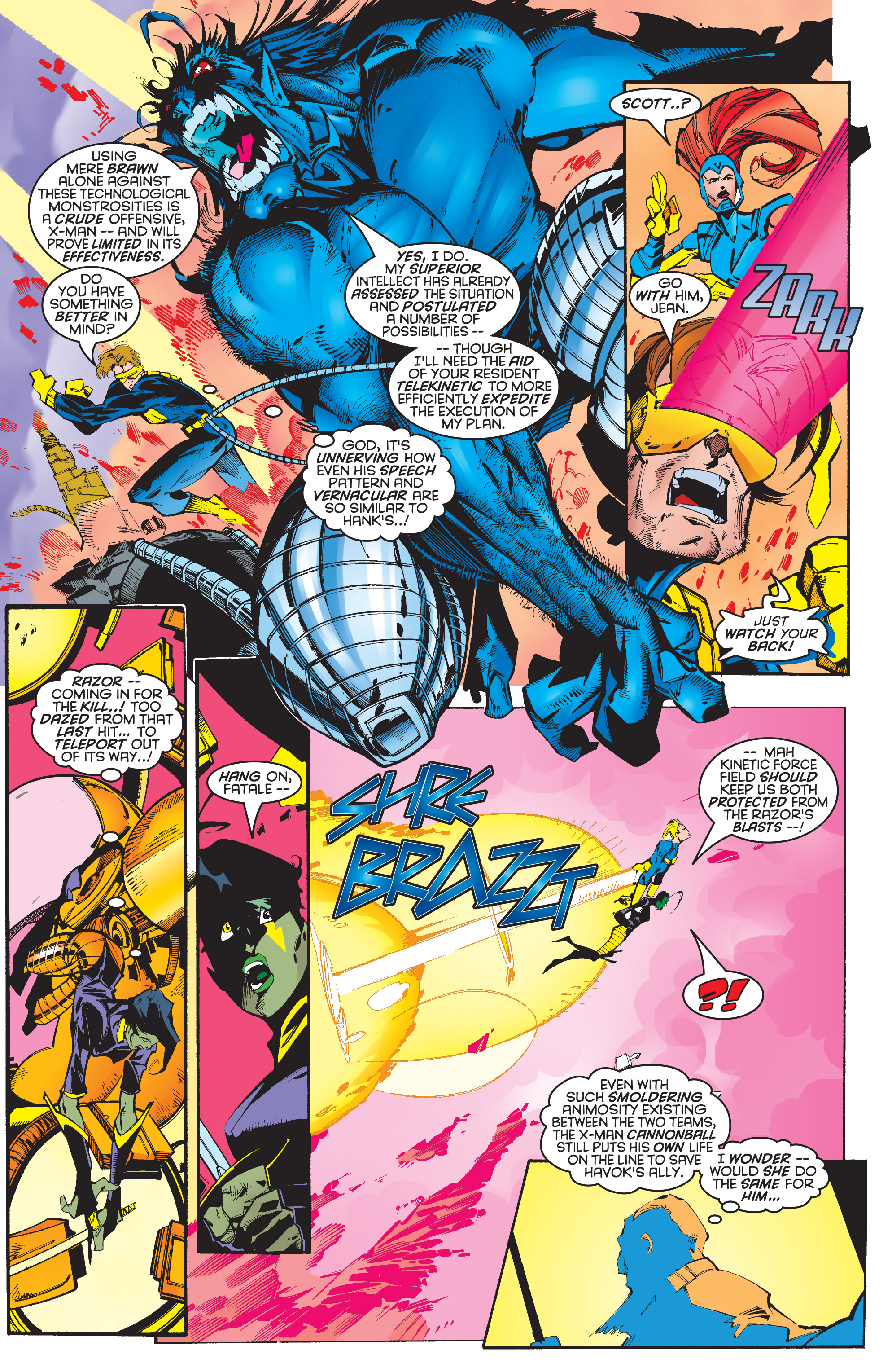 Read online X-Men: Onslaught Aftermath comic -  Issue # TPB (Part 5) - 21