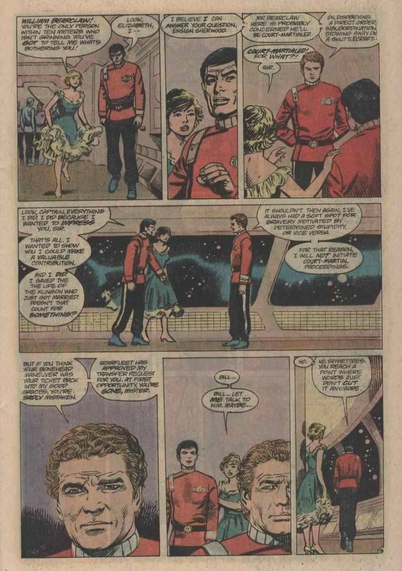 Read online Star Trek (1984) comic -  Issue #51 - 4