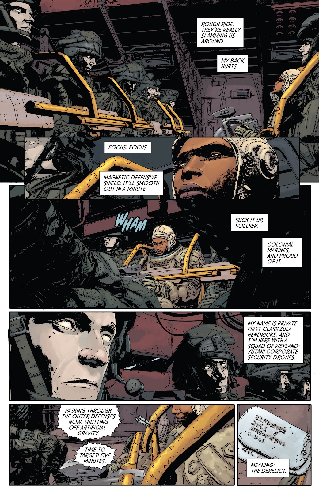 Aliens: Defiance issue 1 - Page 9