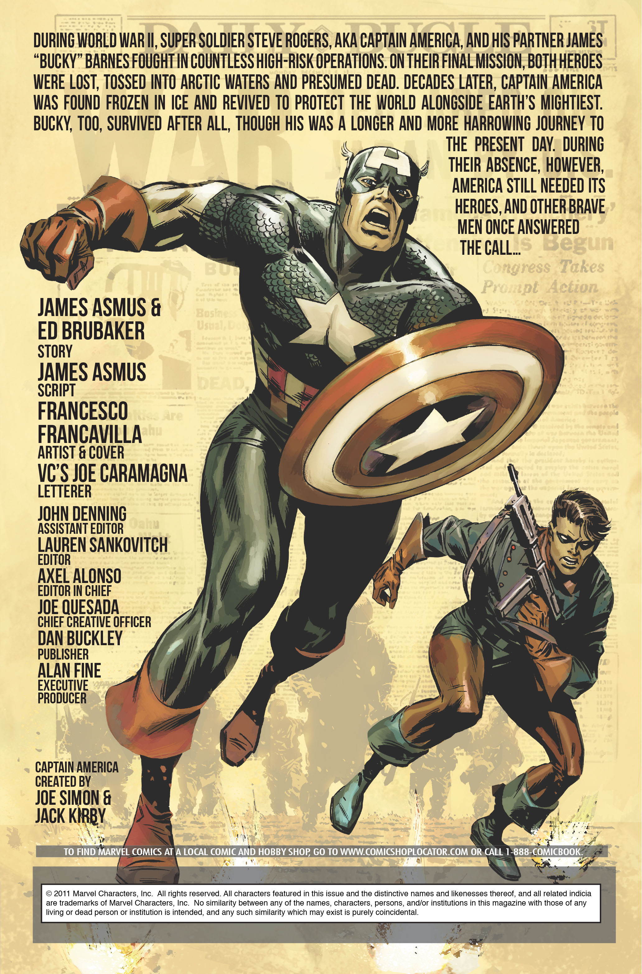 Read online Captain America And Bucky comic -  Issue #625 - 2