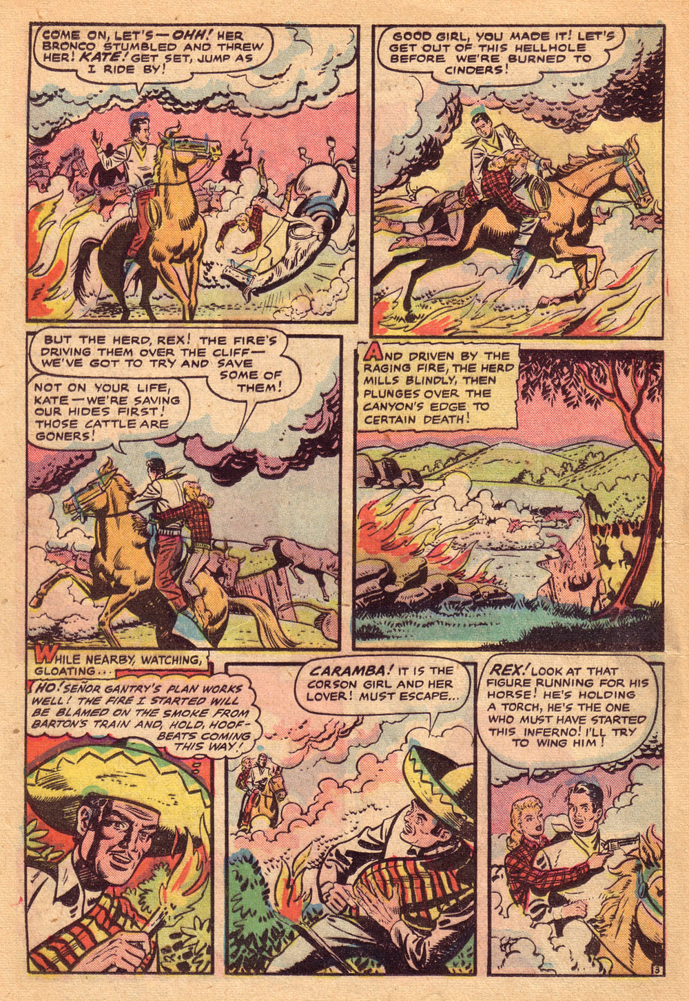 Read online Cowgirl Romances (1950) comic -  Issue #4 - 16