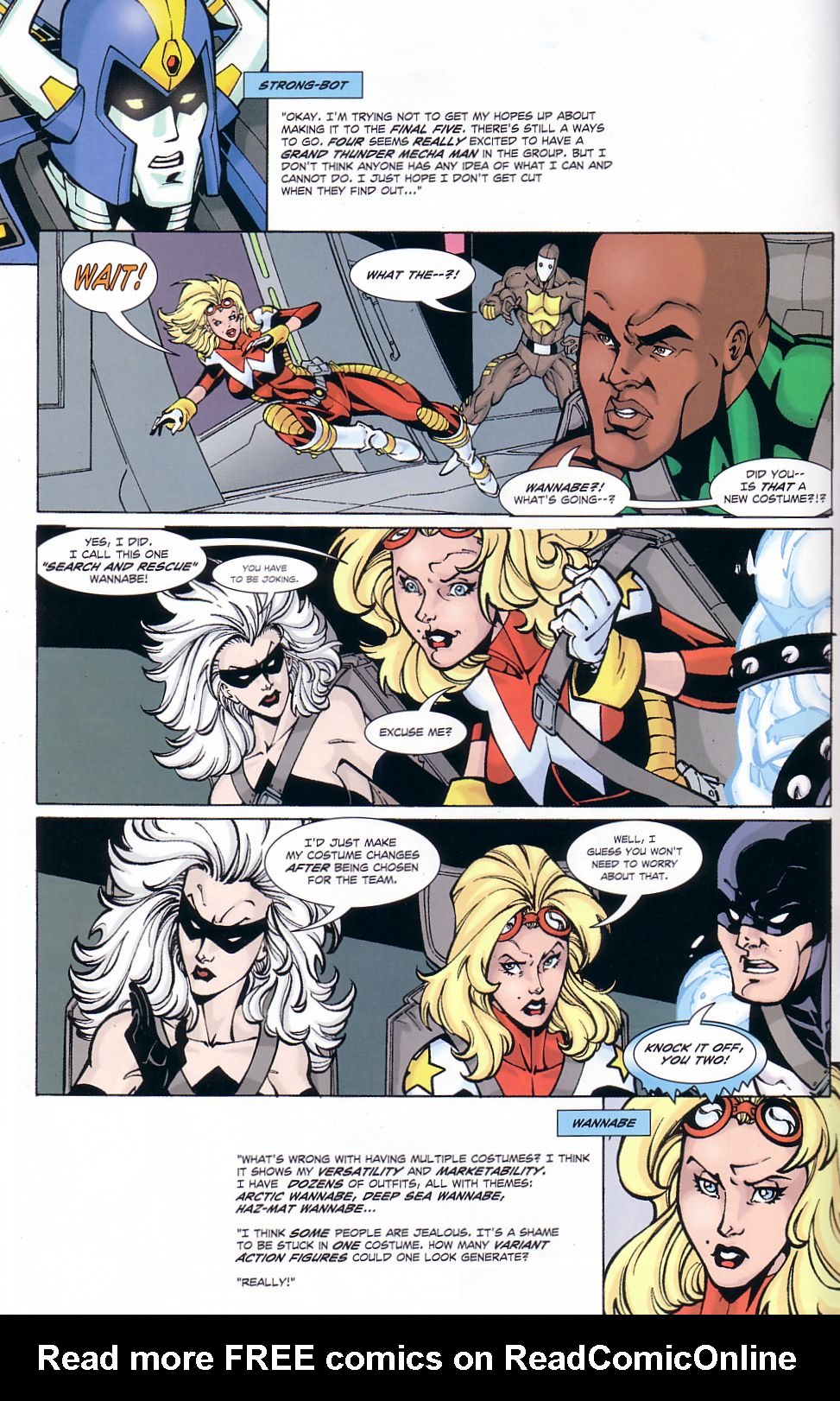 Read online Wildguard: Casting Call comic -  Issue #3 - 7