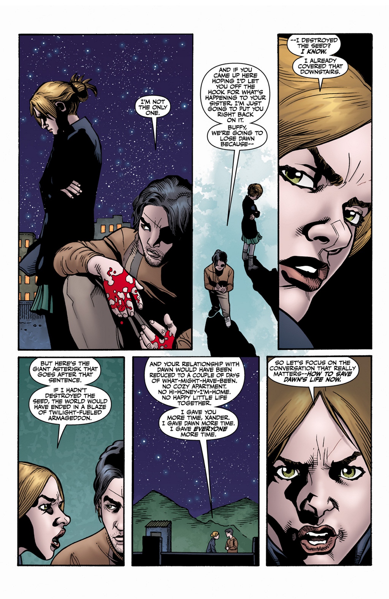 Read online Buffy the Vampire Slayer Season Nine comic -  Issue #19 - 22