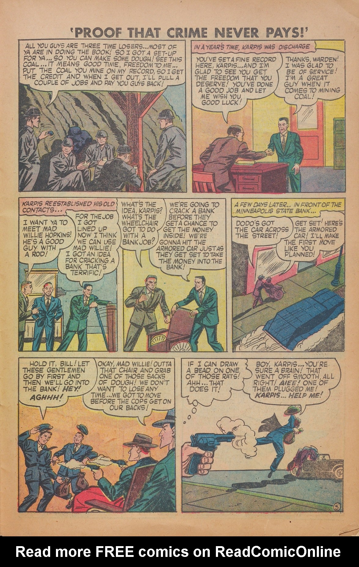 Read online Murder Incorporated (1948) comic -  Issue #11 - 27