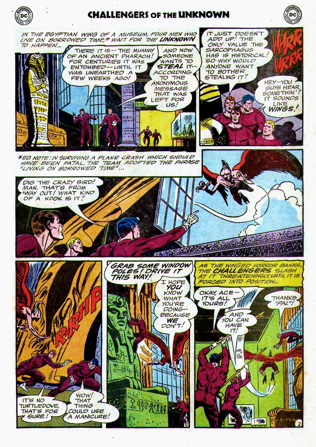 Read online Challengers of the Unknown (1958) comic -  Issue #43 - 20