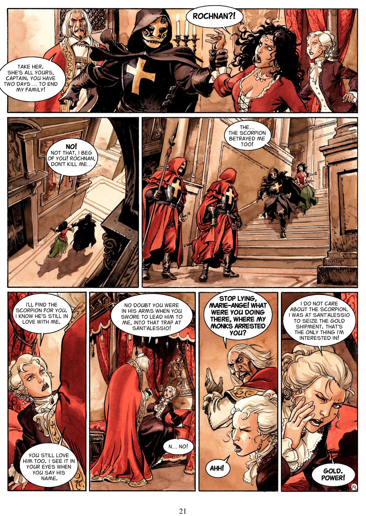 Read online The Scorpion (2008) comic -  Issue #7 - 21