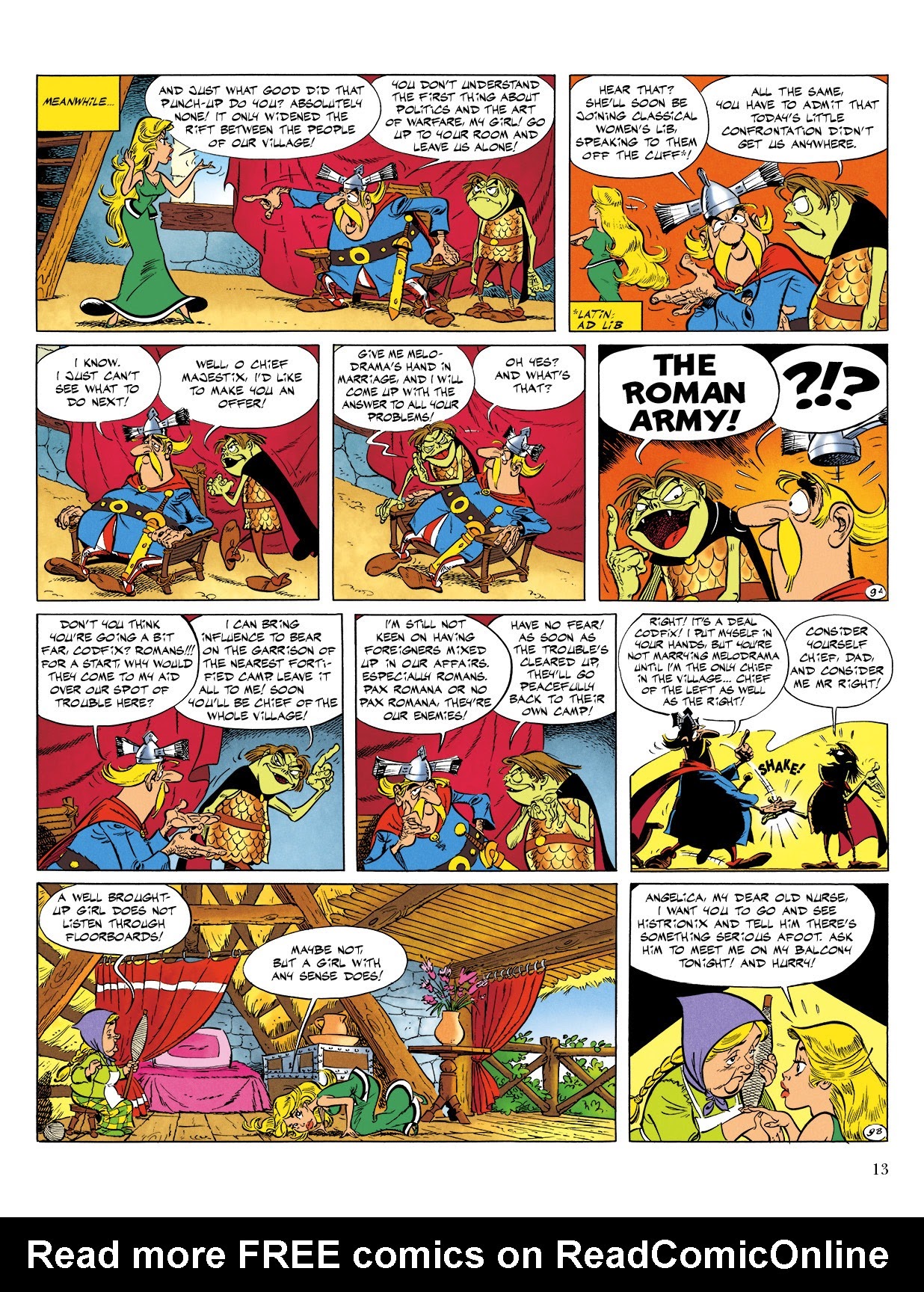 Read online Asterix comic -  Issue #25 - 14