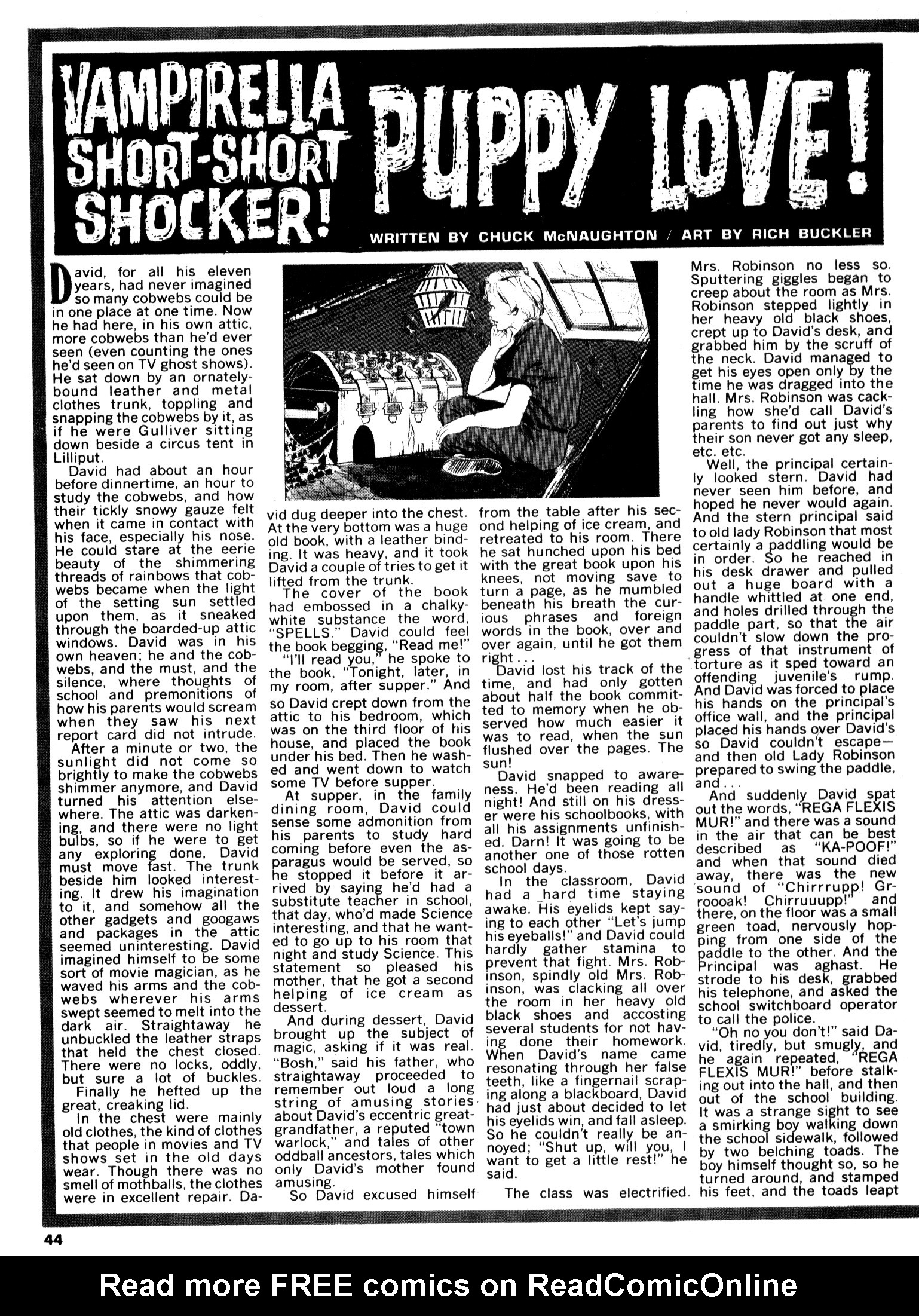 Read online Vampirella (1969) comic -  Issue #21 - 44
