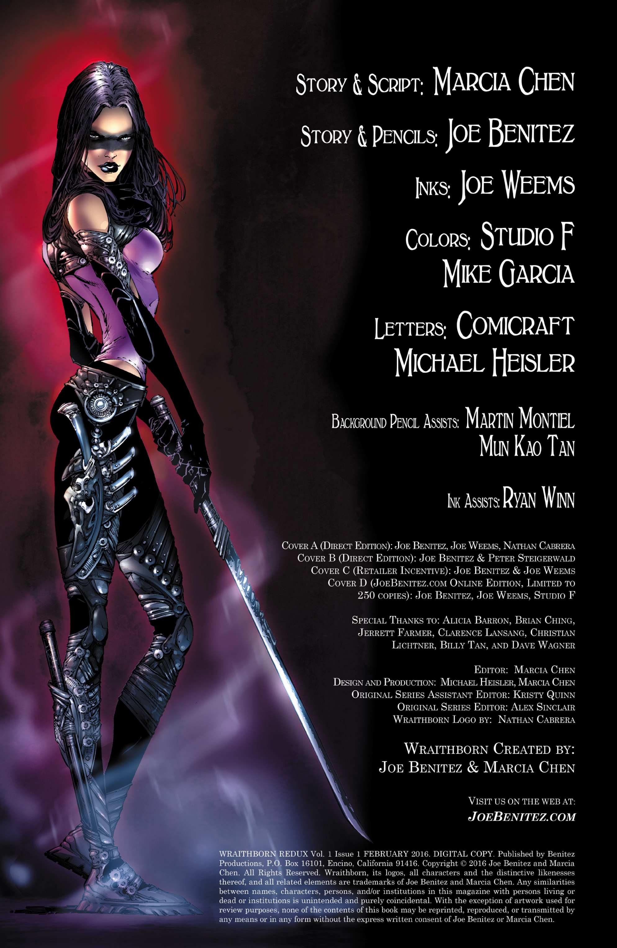 Read online Wraithborn Redux comic -  Issue #1 - 3