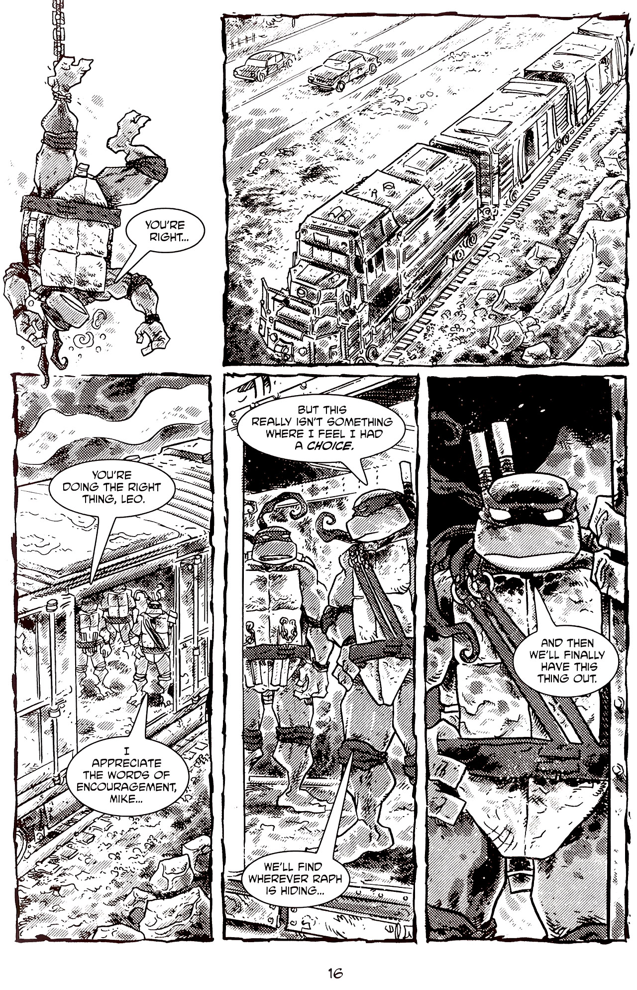 Read online Tales of the TMNT comic -  Issue #70 - 21