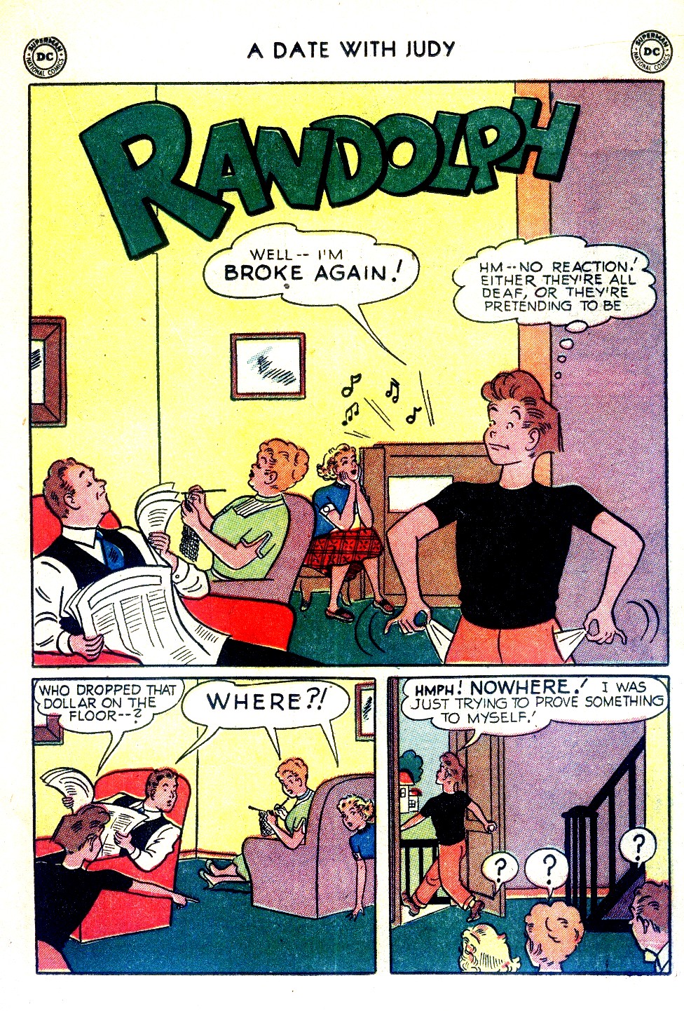 Read online A Date with Judy comic -  Issue #24 - 21