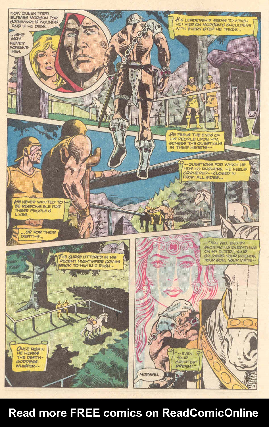 Read online Warlord (1976) comic -  Issue #98 - 9