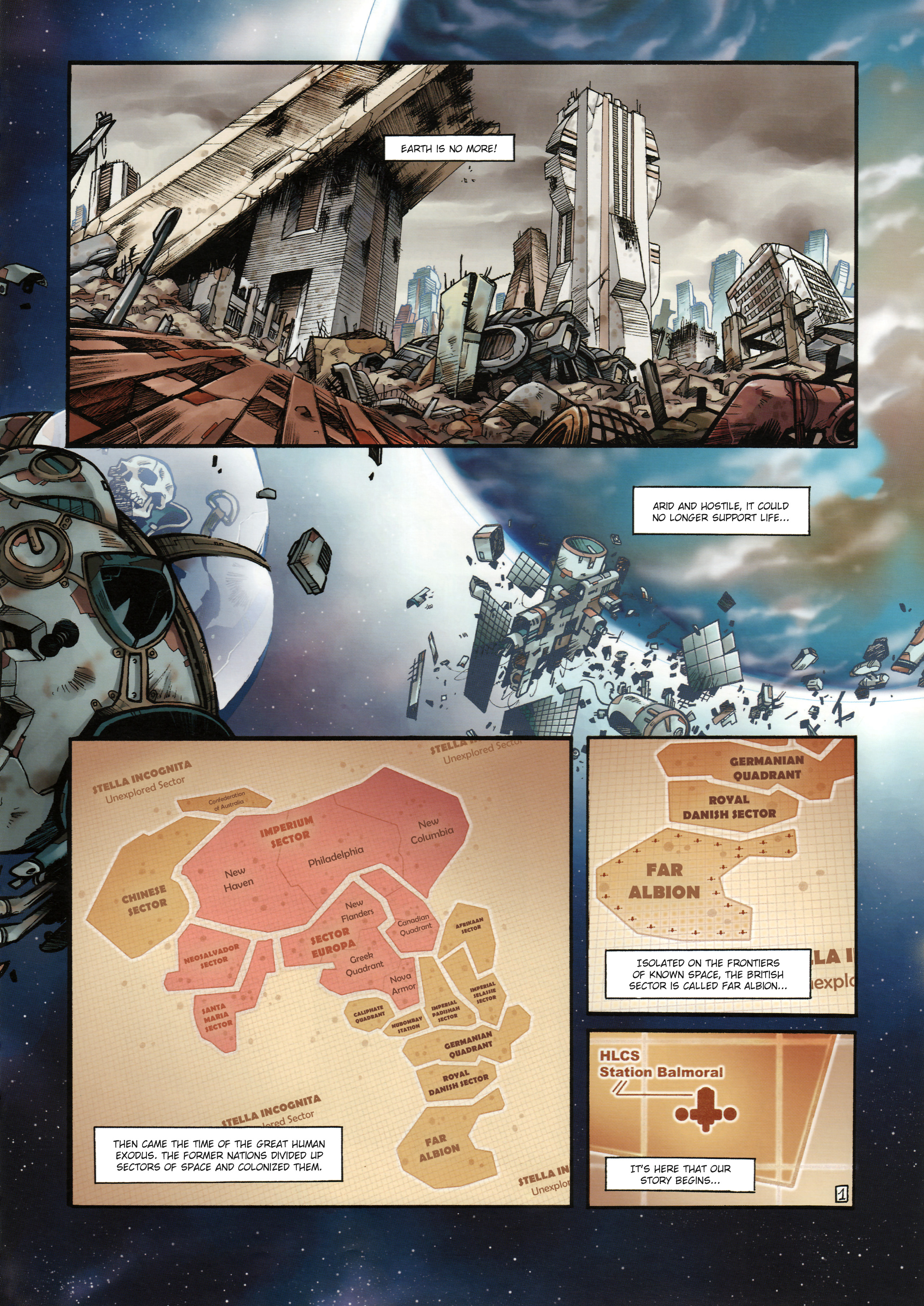 Read online Far Albion comic -  Issue #1 - 4