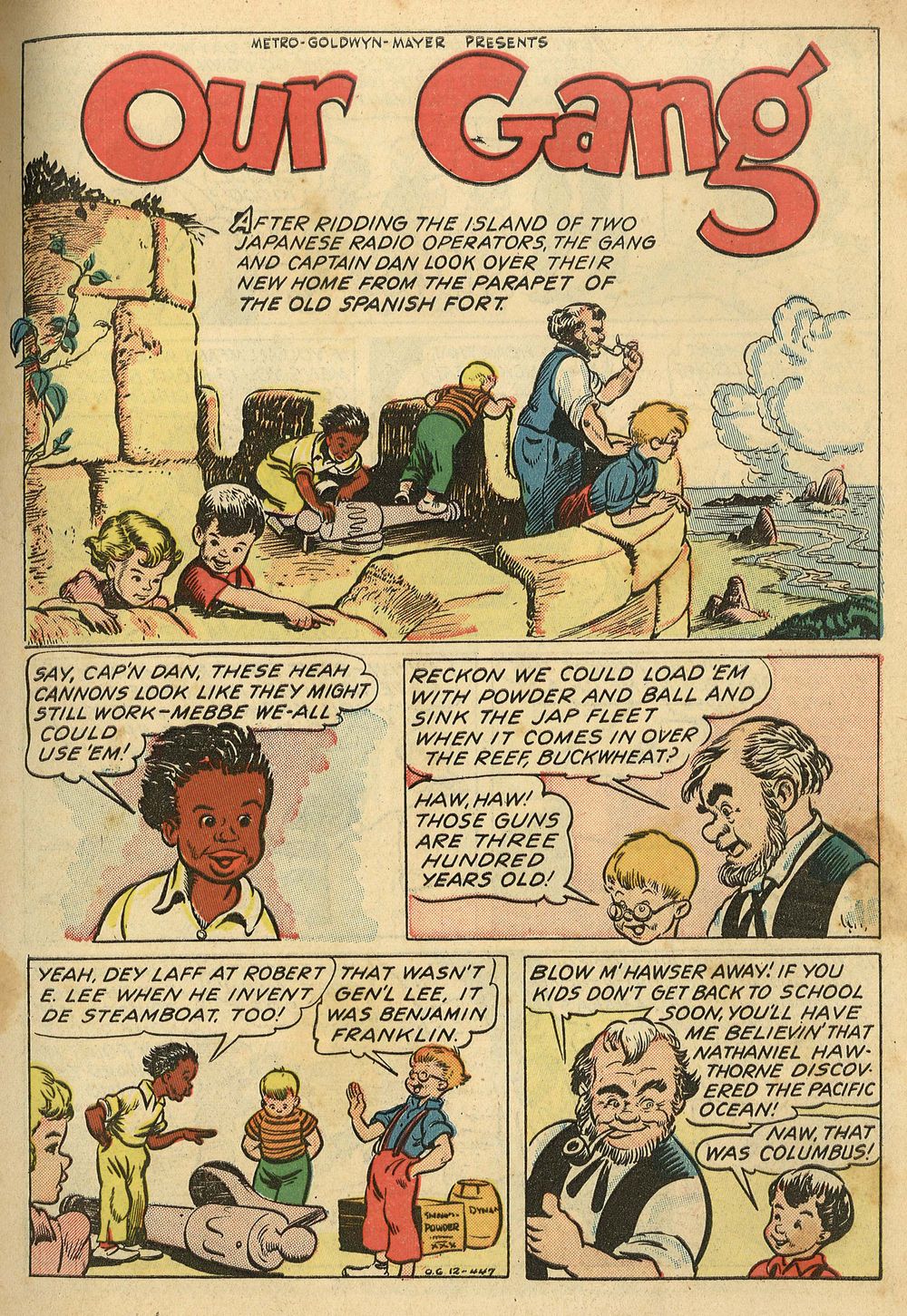 Read online Our Gang Comics comic -  Issue #12 - 3